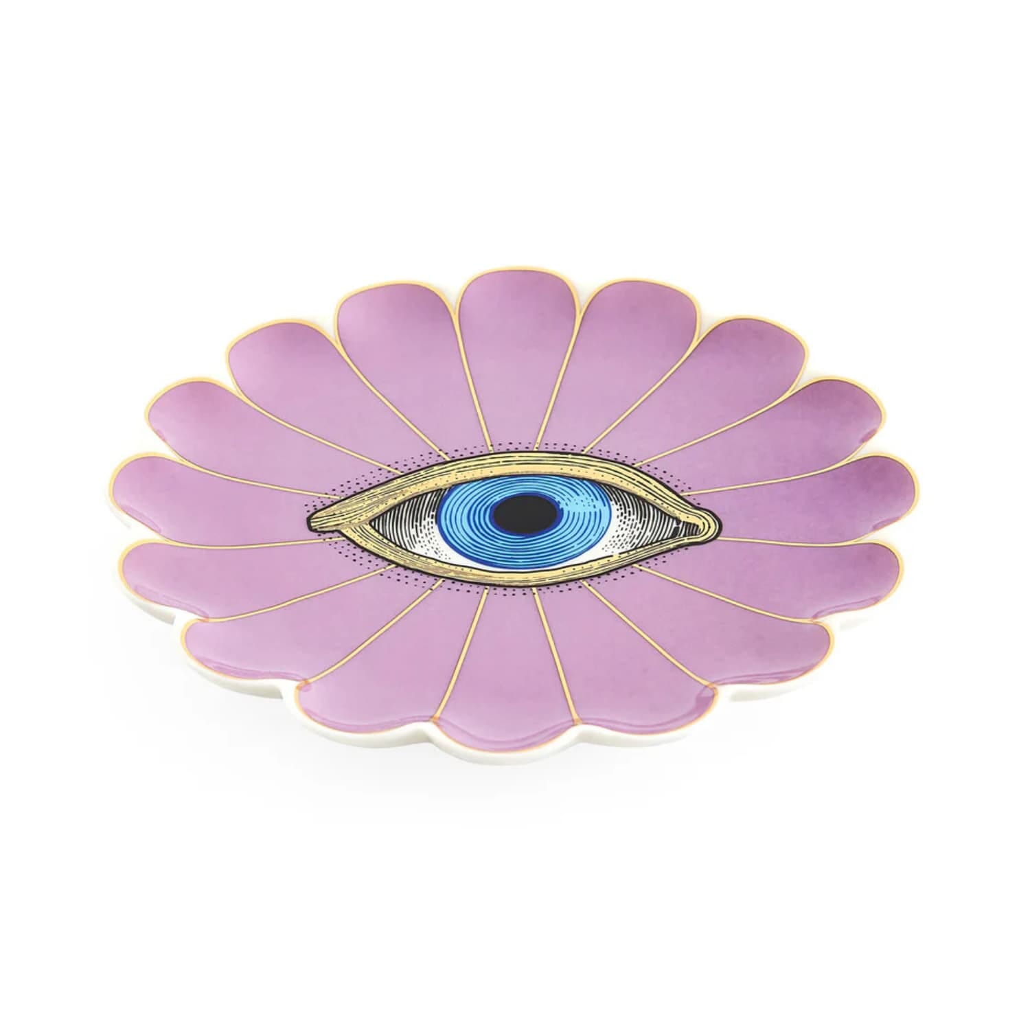 Fleur Tray - Blue/Purple