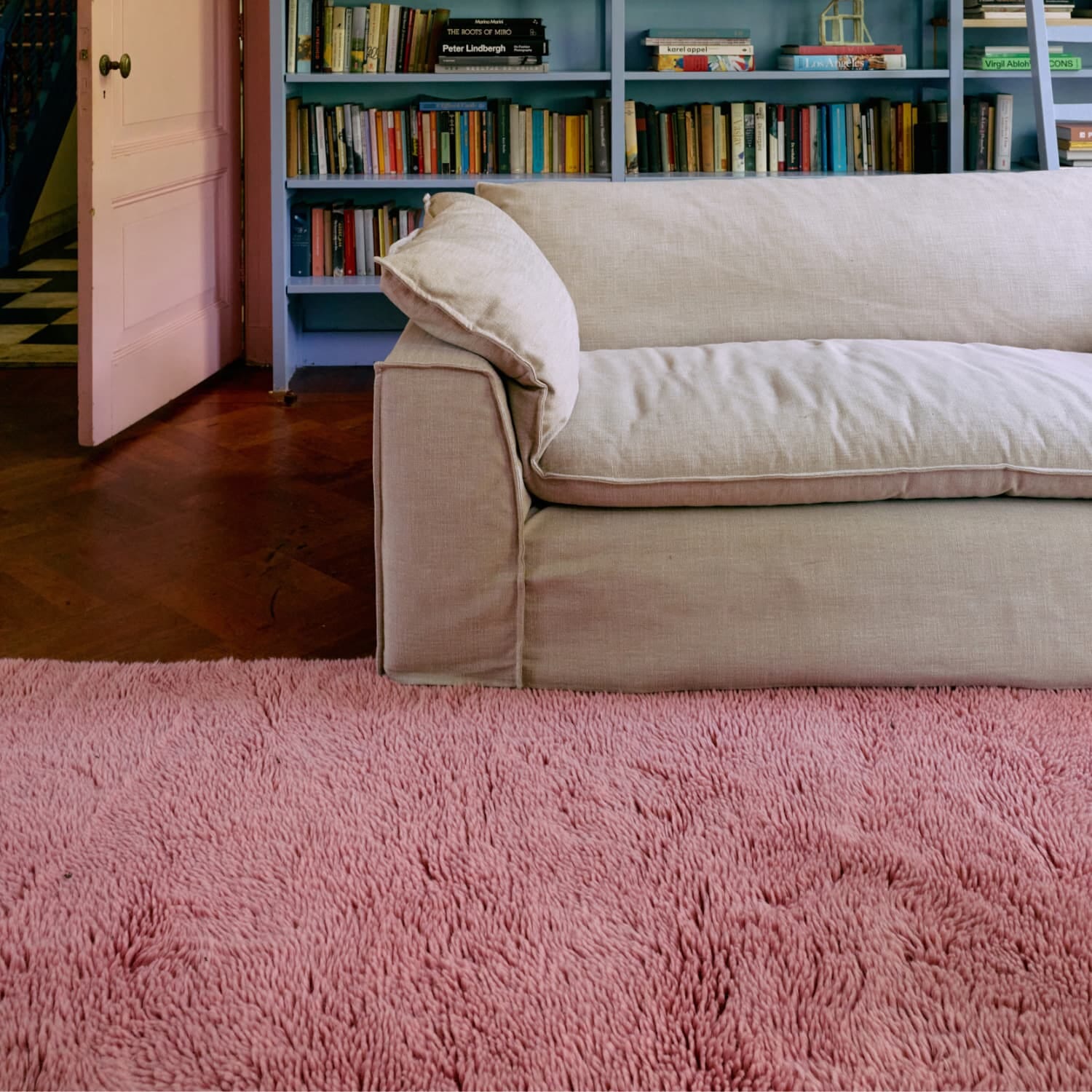 Gulvteppe Fluffy Pink 150x240cm