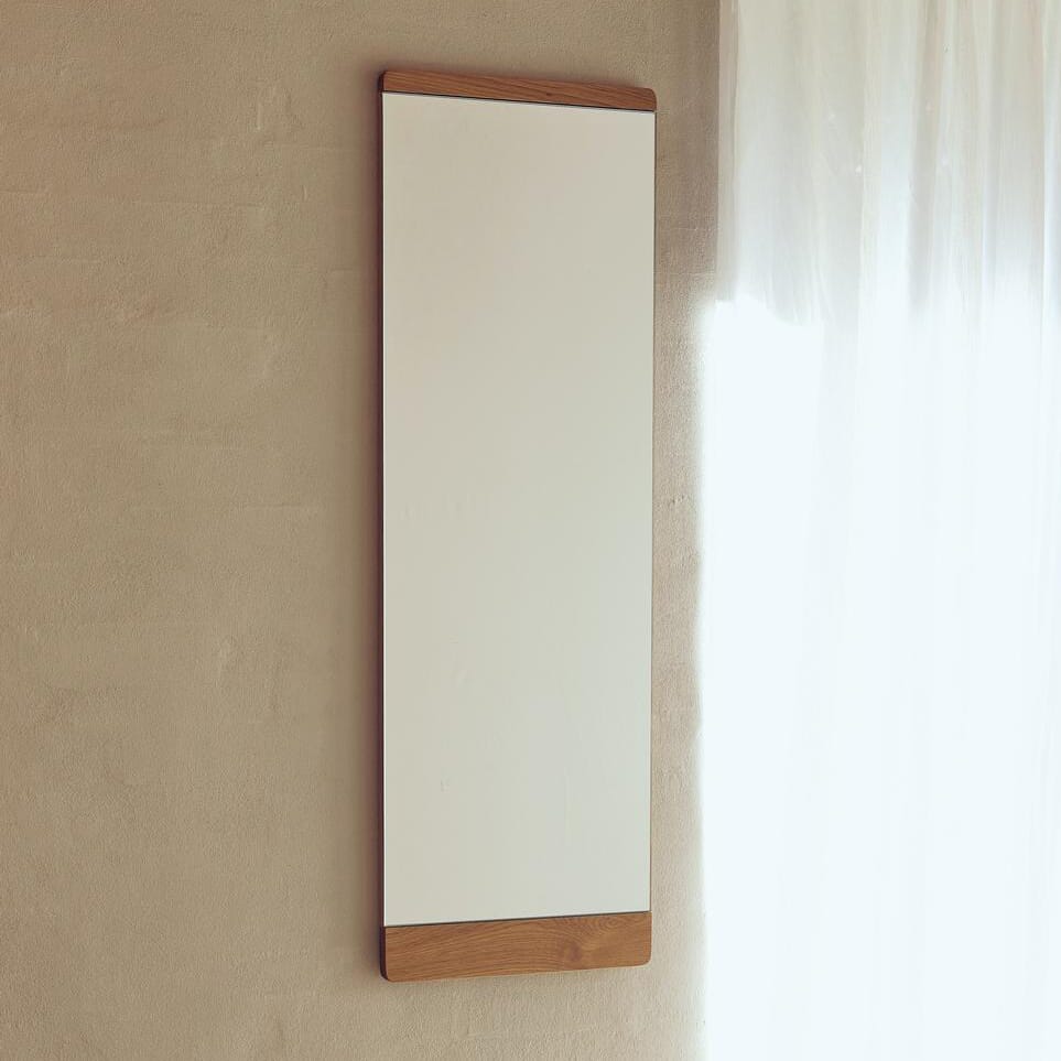 Rim Veggspeil Hvitoljet Eik 35x100 - Bilde 2