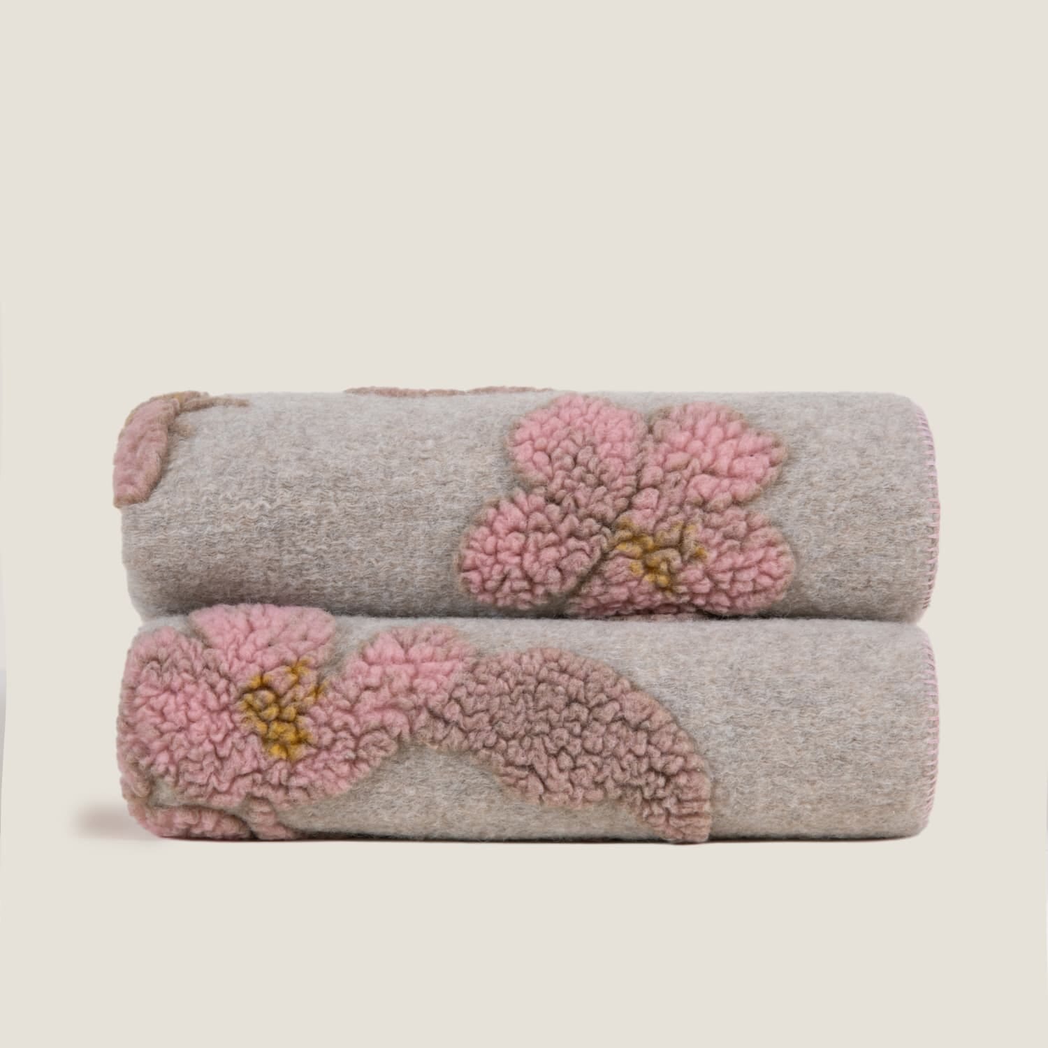 Ullpledd Magnolia 150x190 cm