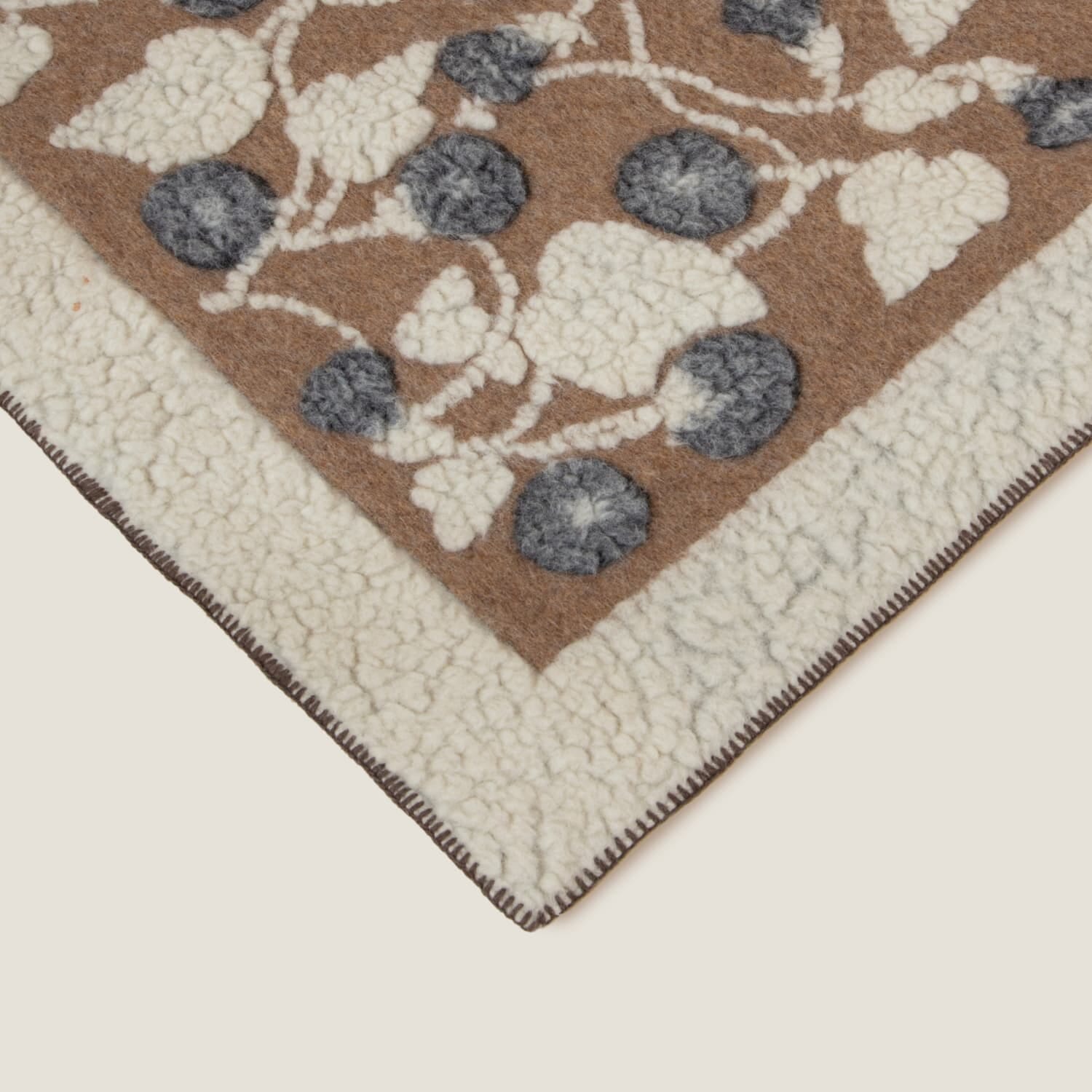 Ullpledd Melodia Grigio 150x190 cm