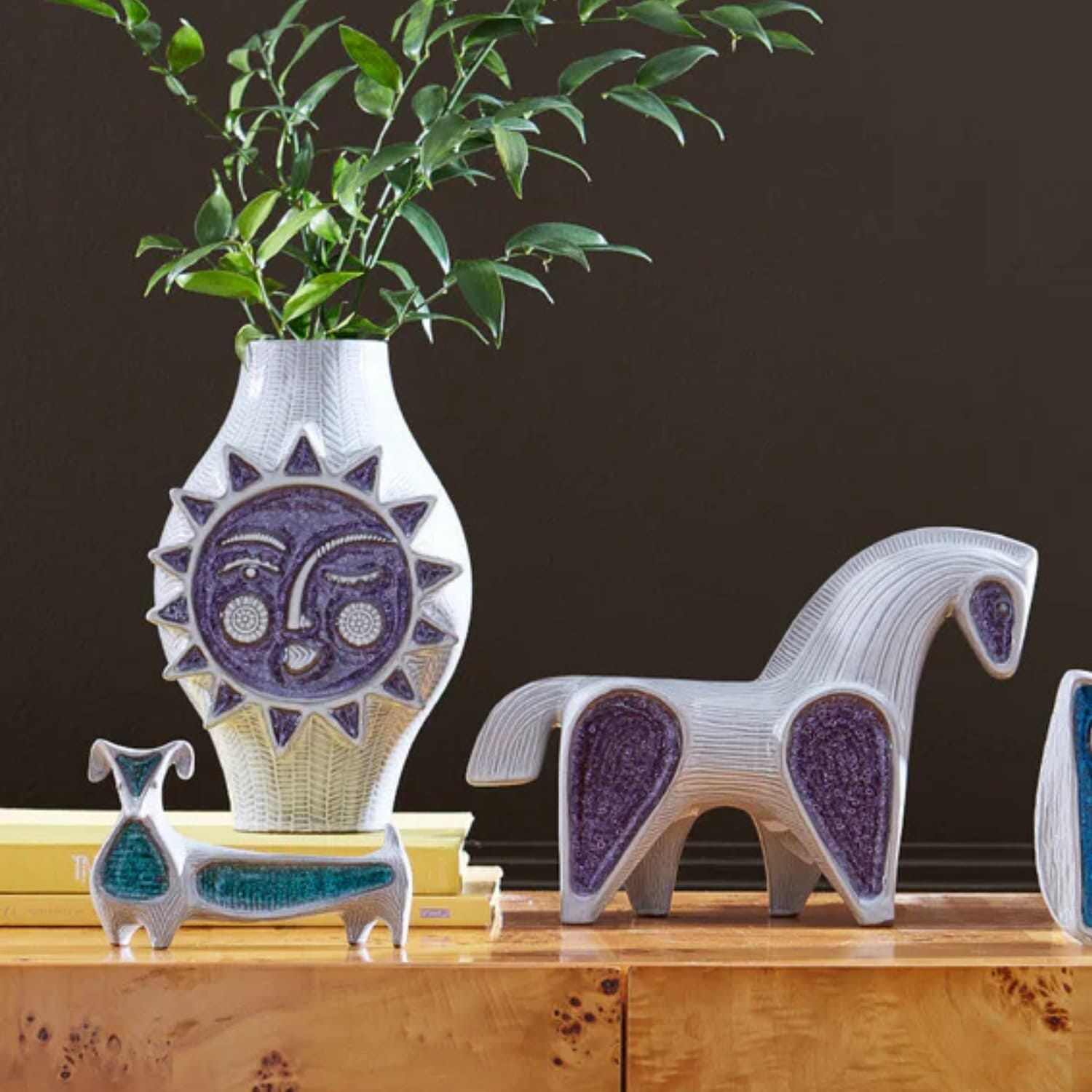 Glass Menagerie Dachshund - Aquamarine