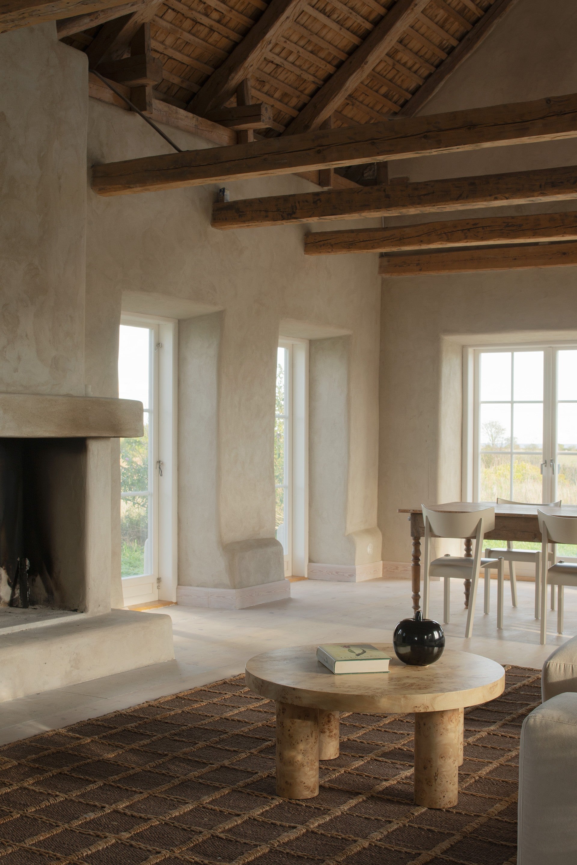 Gulvteppe Strata Braided Jute Brown