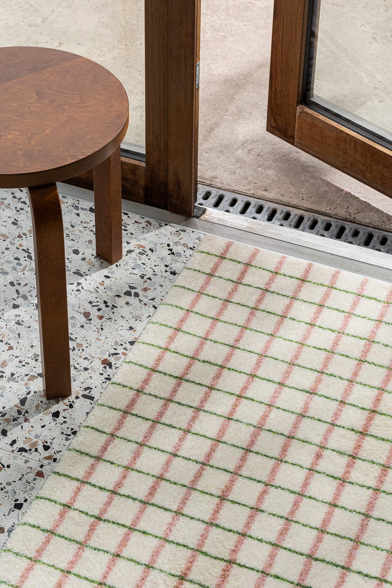 D?rmatte Grid Lime Candycane - Bilde 3