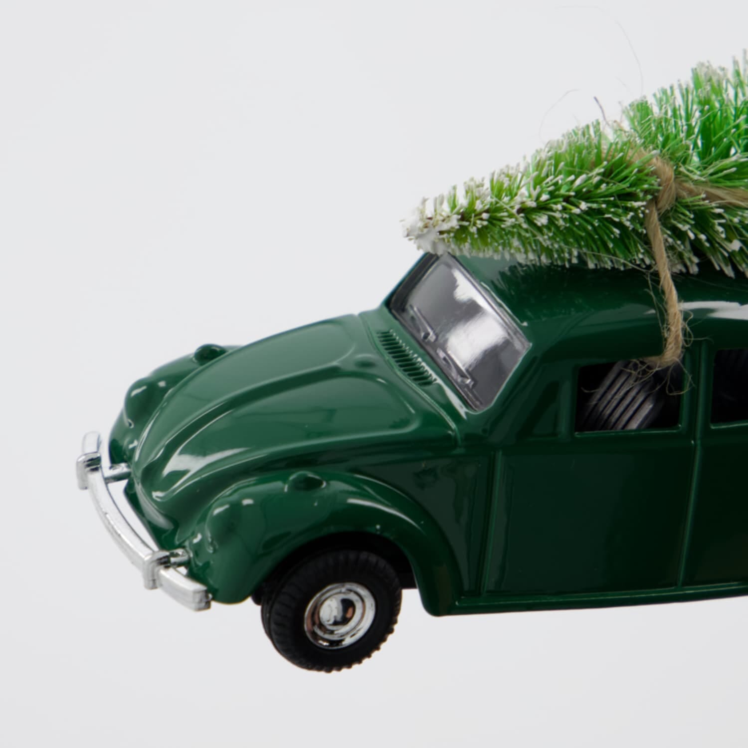 Julebil Mini Grønn L: 8,5