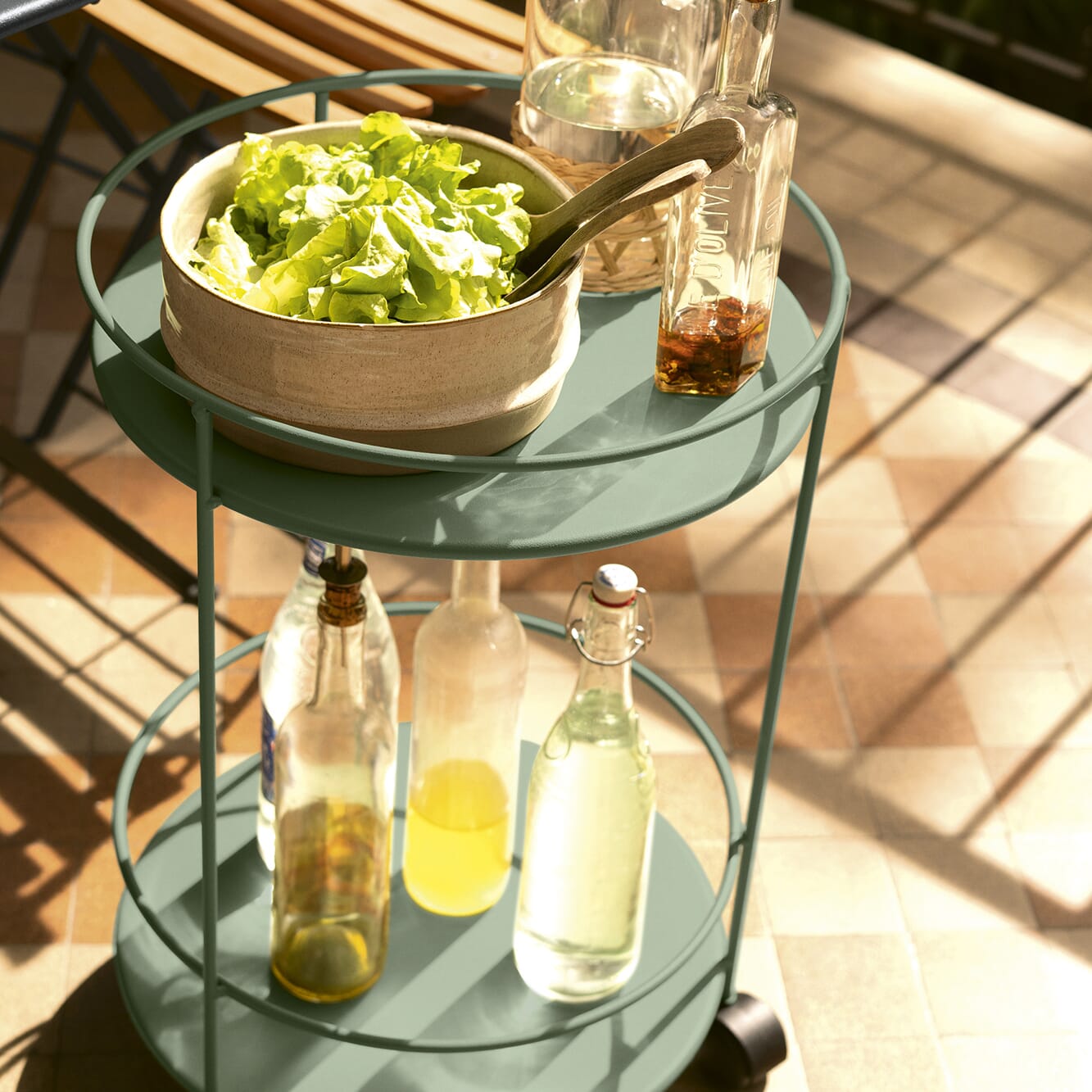 Guinguette Sidebord m/hjul - Hovedbilde