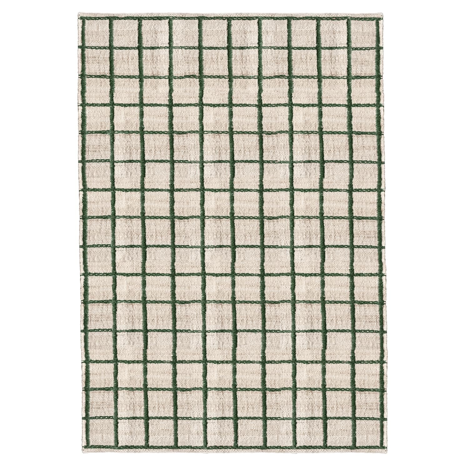 Gulvteppe Strata Braided Jute Green