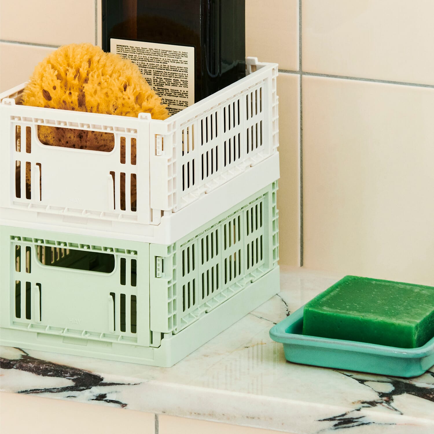 Colour Crate Boks mini sett 2 off white - Bilde 2