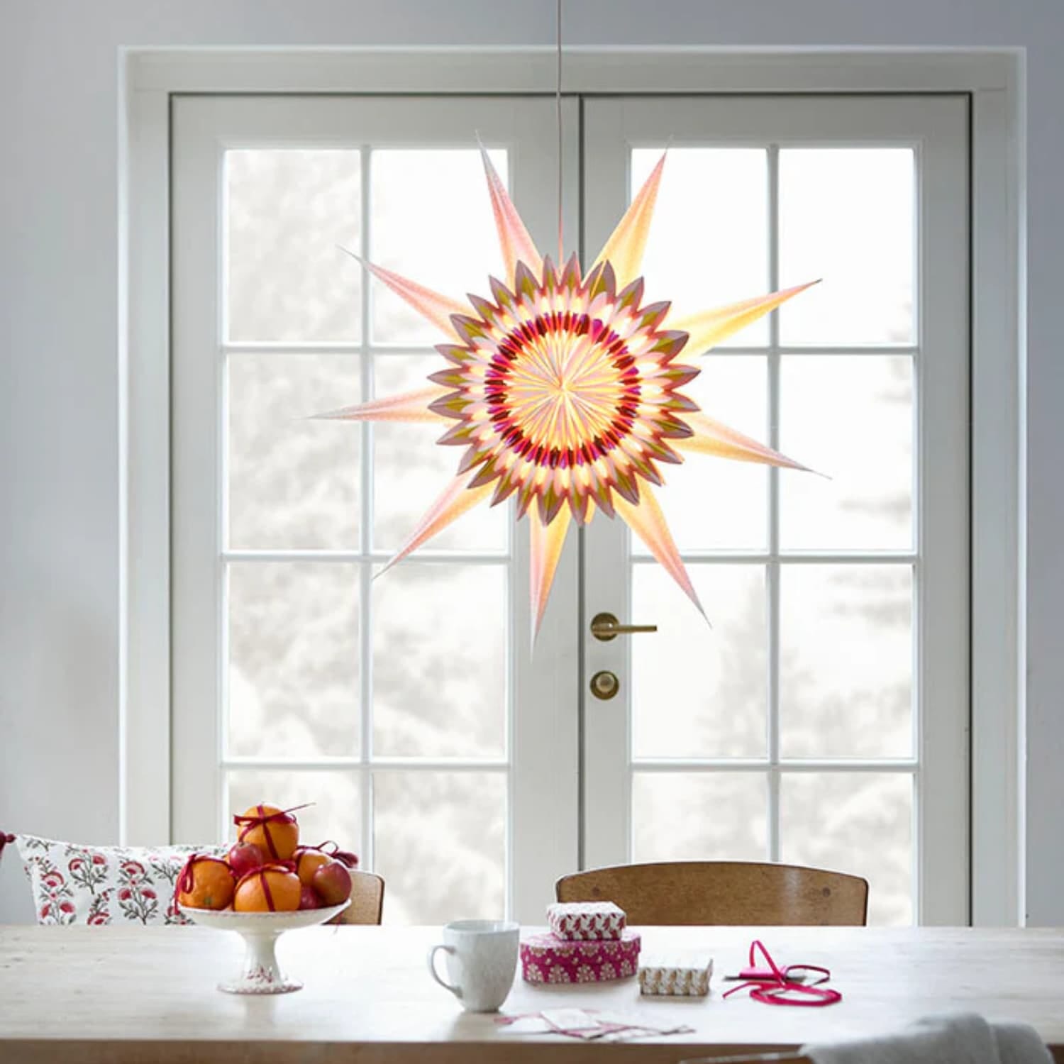 Papirstjerne Helios Gold 70cm