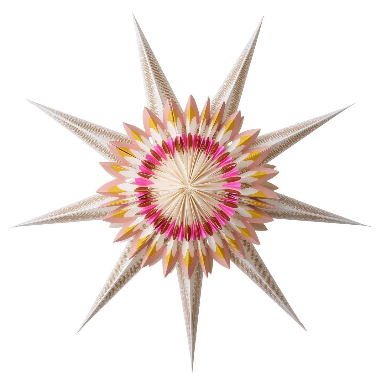 Papirstjerne Helios Gold 70cm
