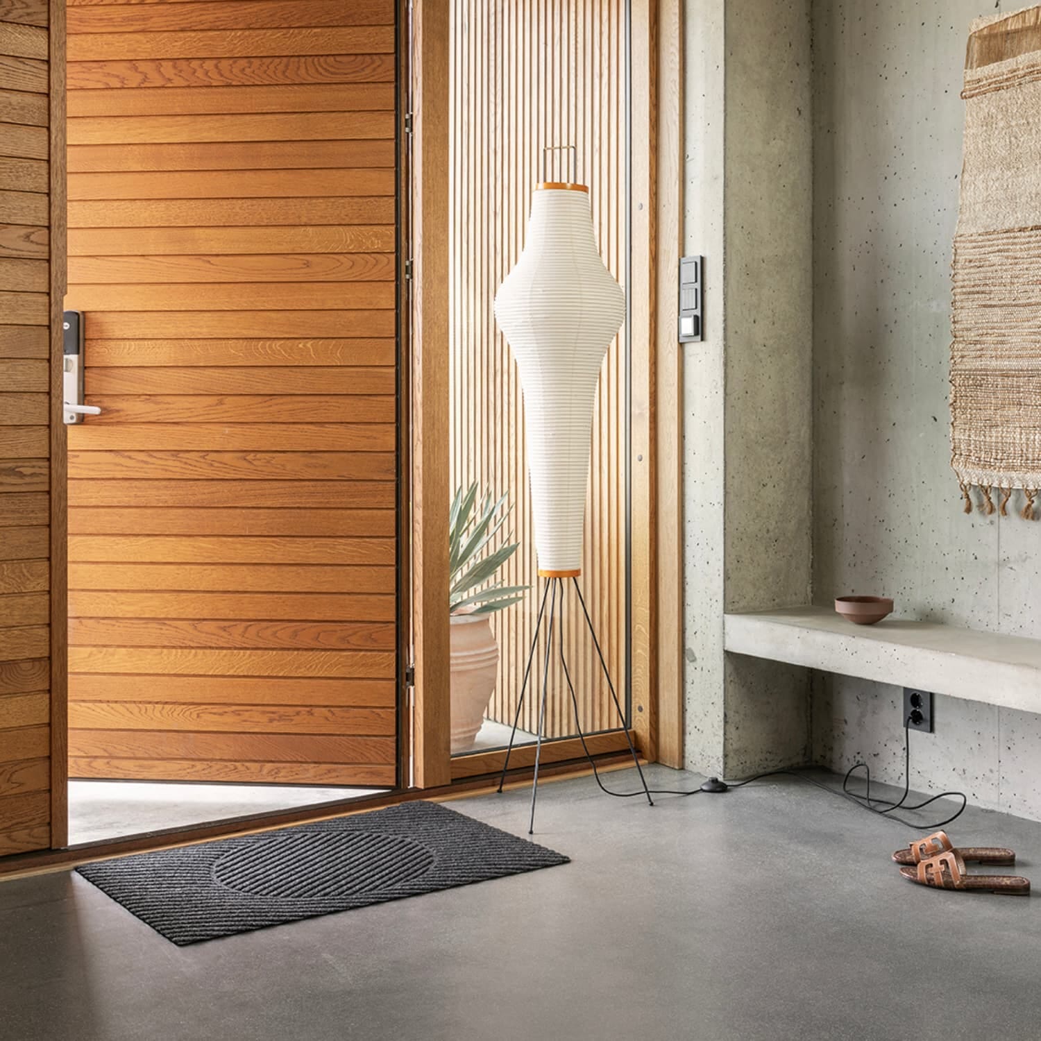 Utendørsmatte Måne 60x90
