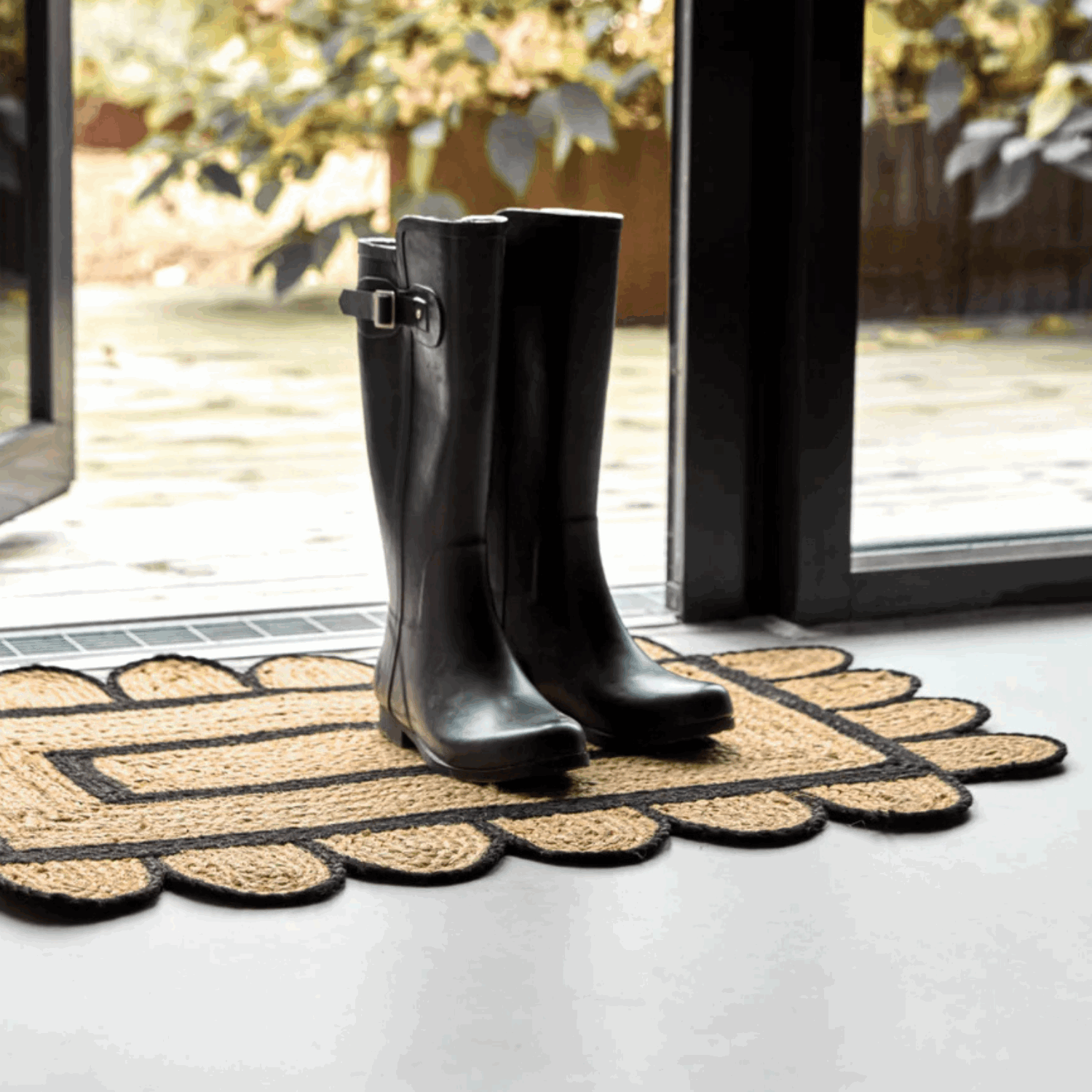 Dørmatte Denta Svart/Natur - Bilde 2