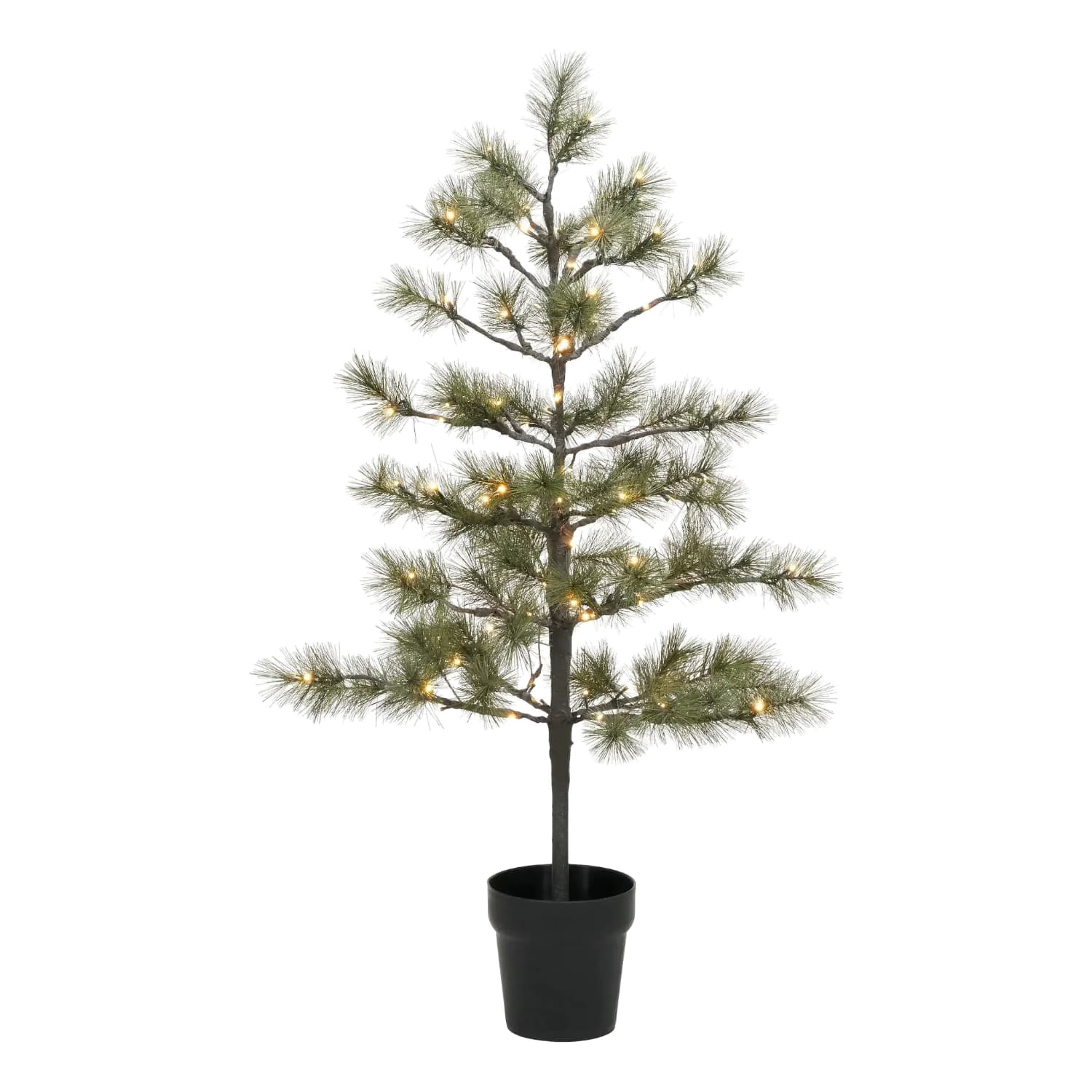 Juletre Peuce med LED H:125