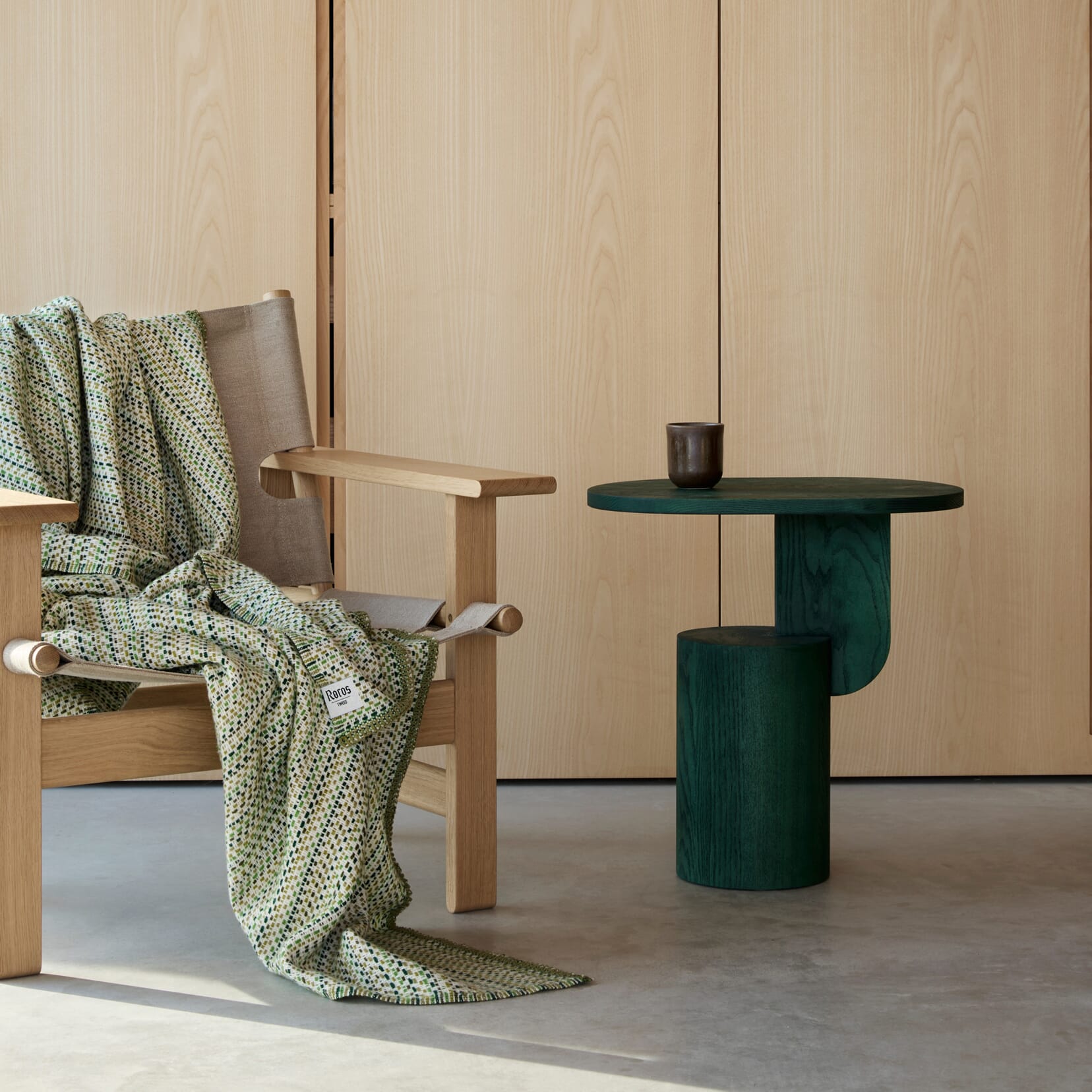Ullpledd Juli Greens - Bilde 4