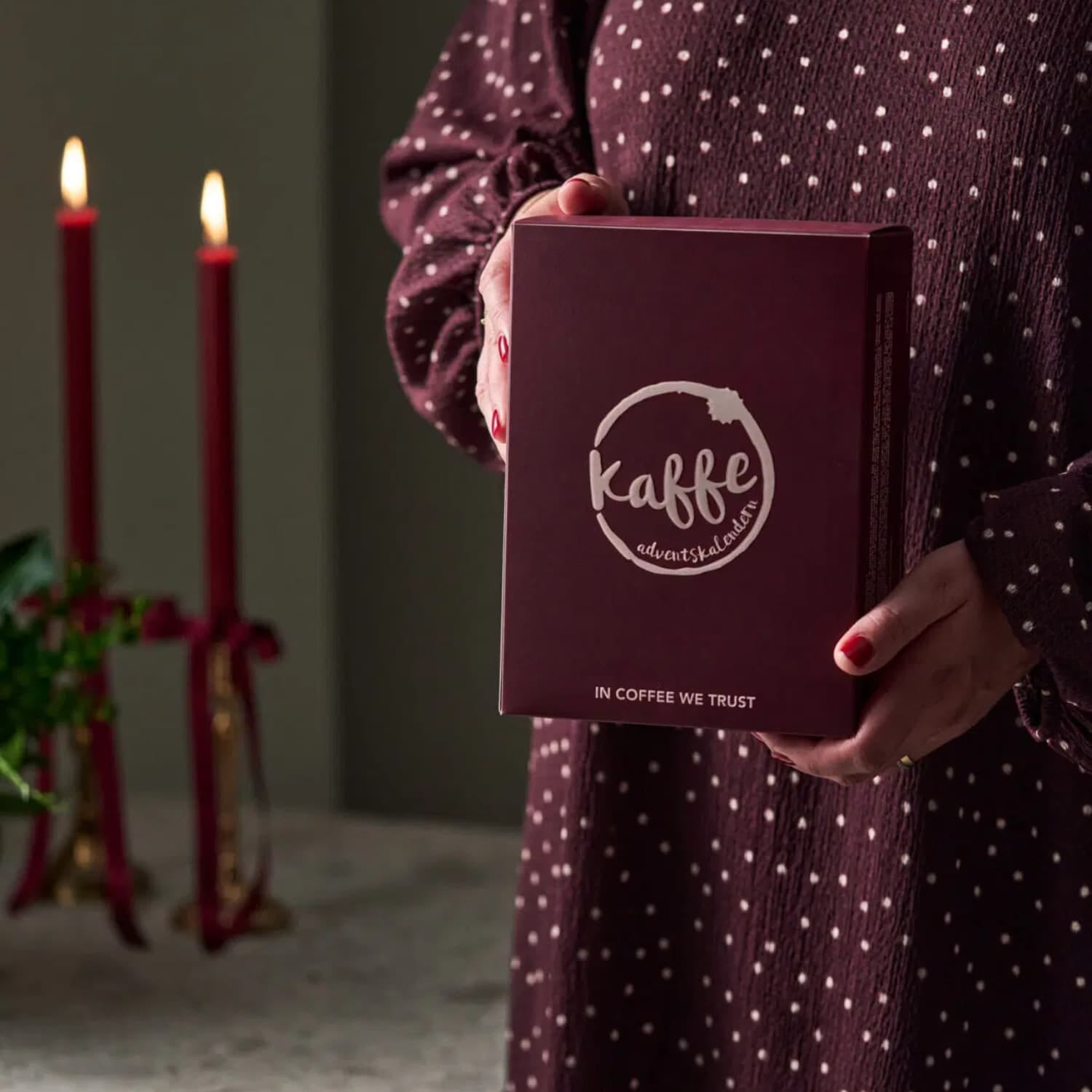 NABO Kaffekalender 2025 – visning av esken