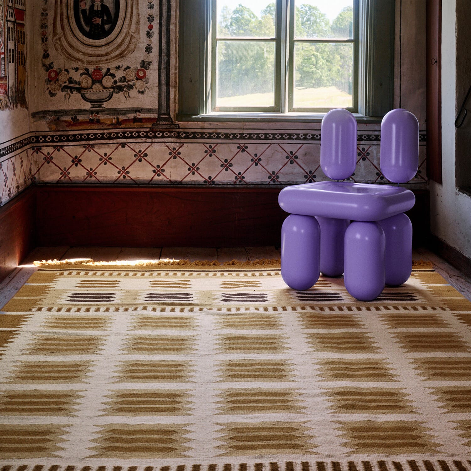 Gulvteppe Rollakan Hilma Marigold - Bilde 4