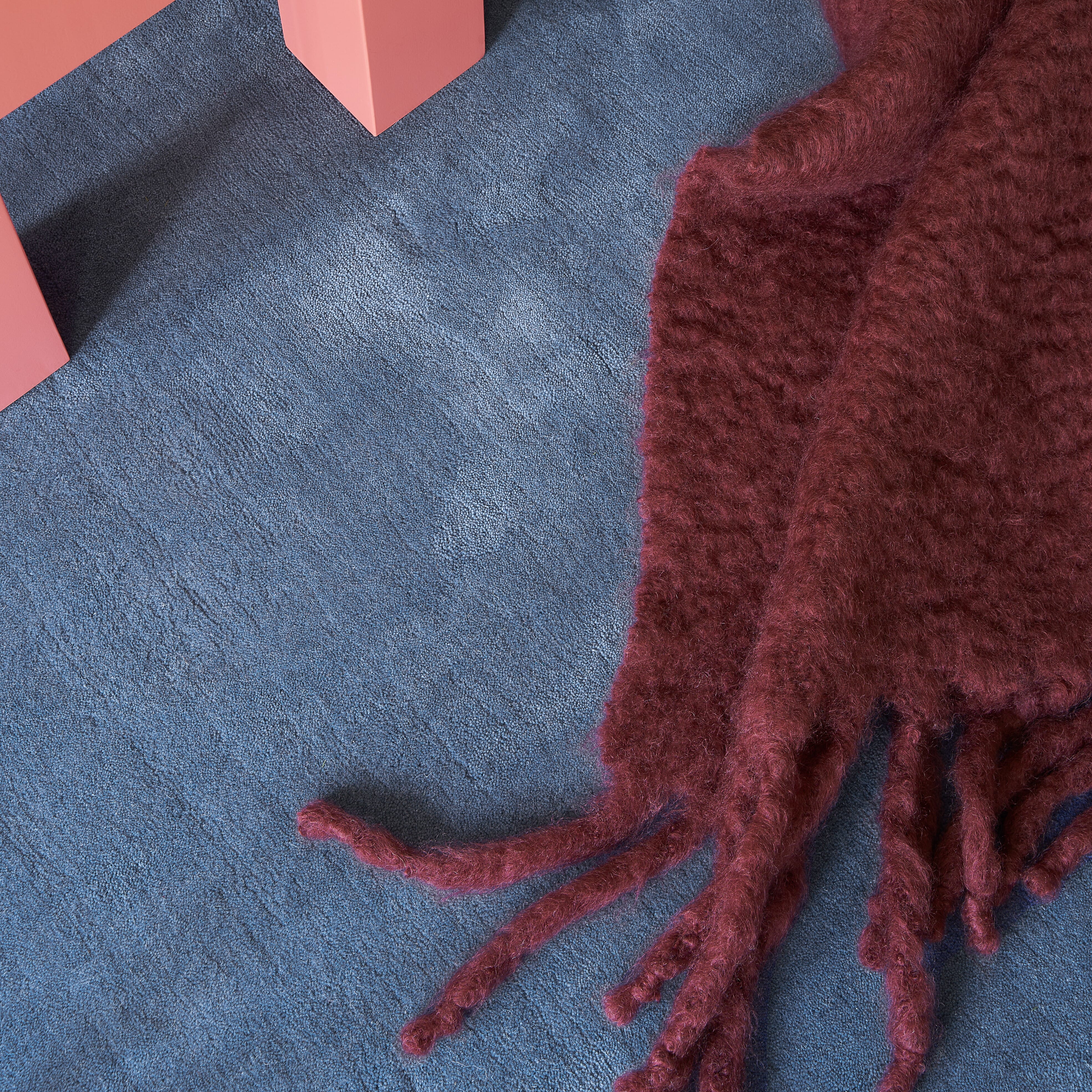 Gulvteppe Classic Solid Cornflower Blue - Bilde 2