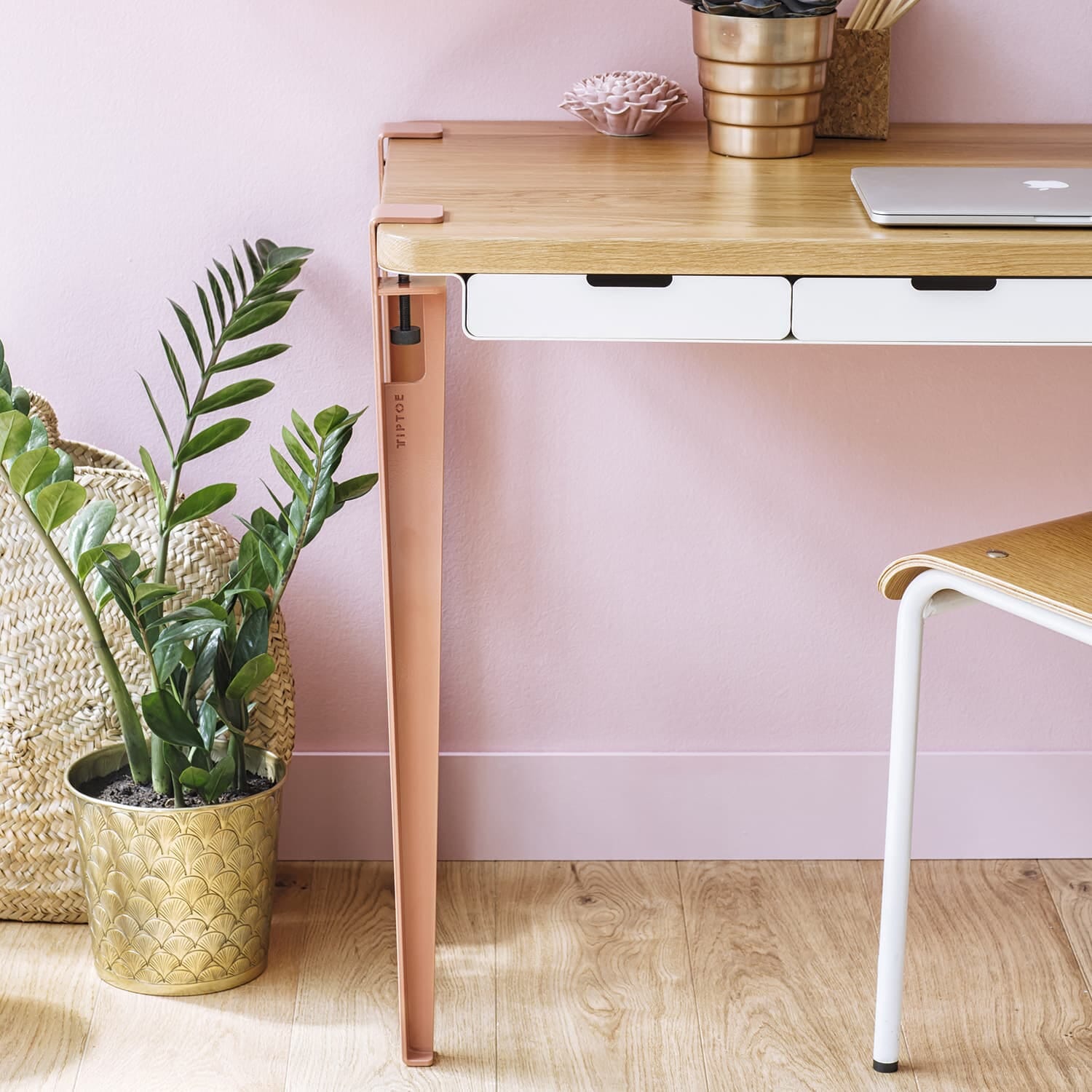 Tiptoe Leg Ash Pink 75cm - Bilde 6
