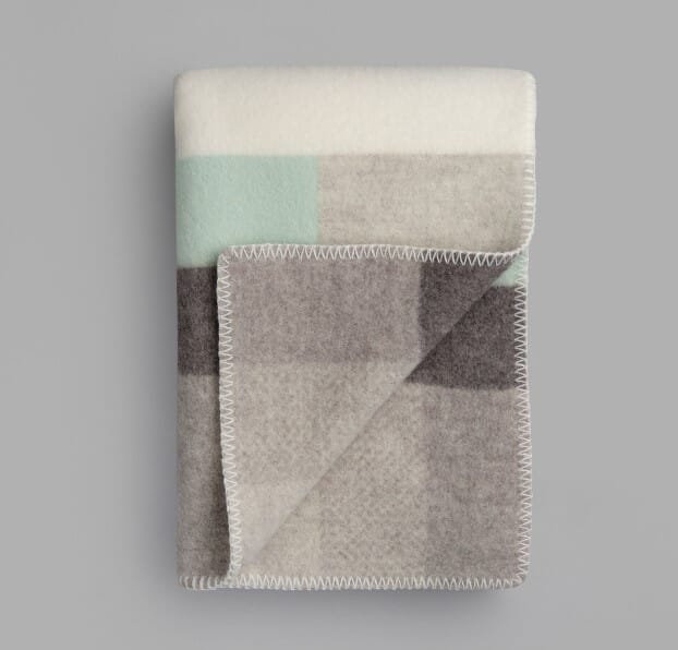 Ullpledd Mikkel Grey - Hovedbilde