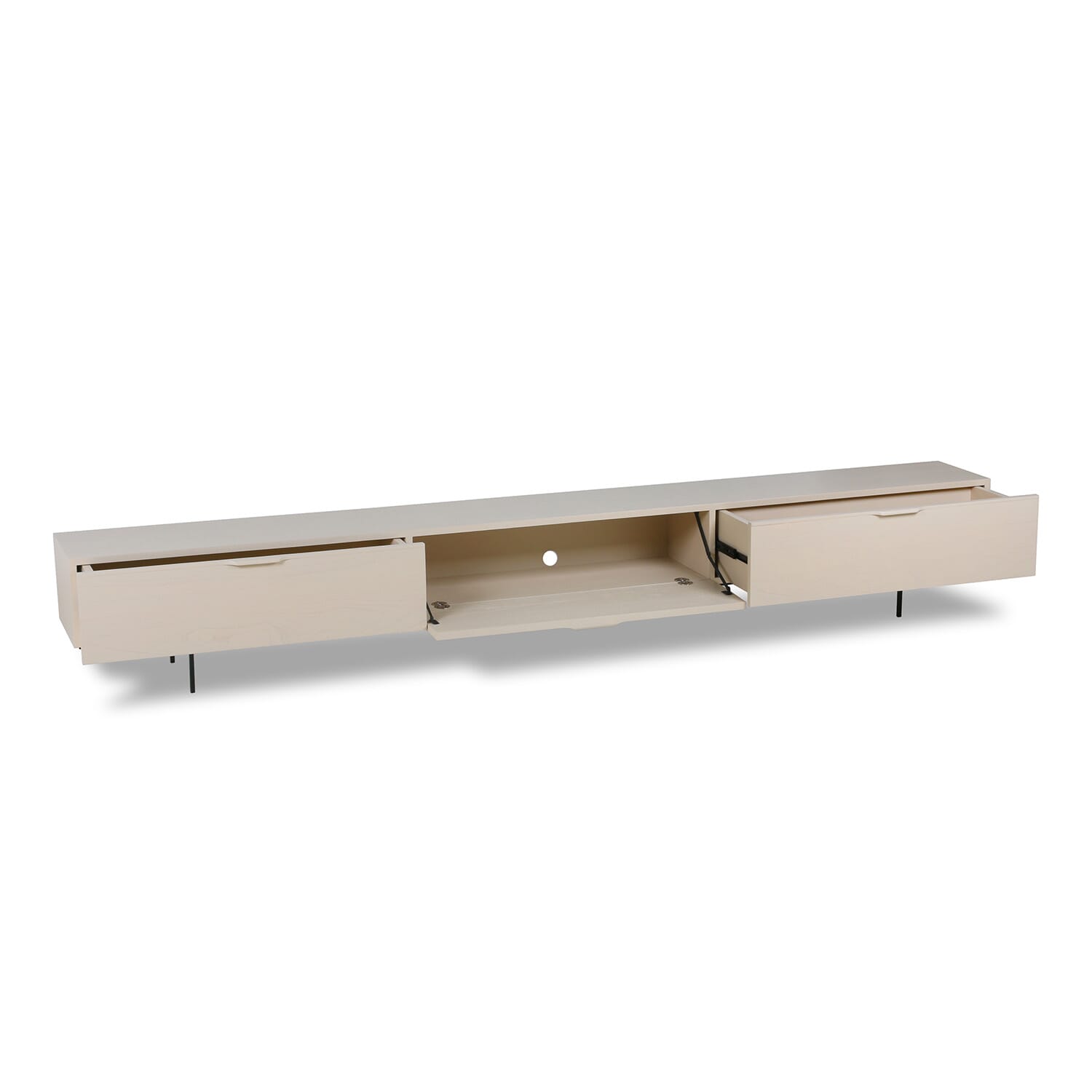 TV-benk Wood Grain 250cm