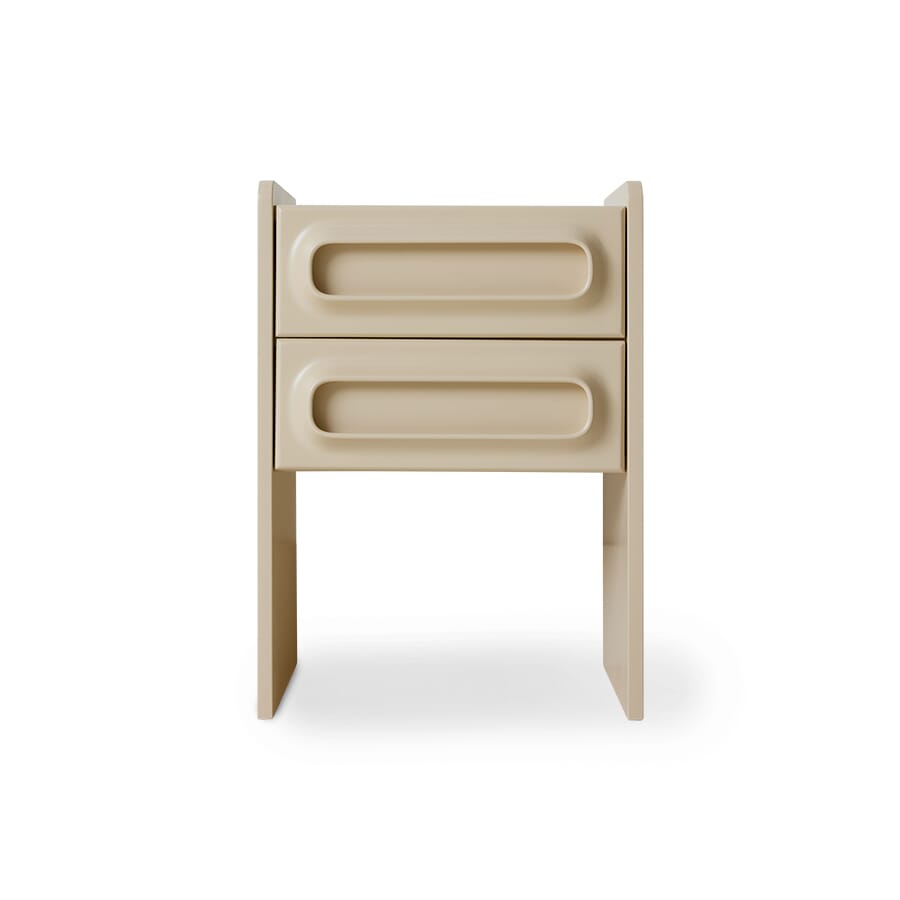 Space nightstand, cream - Hovedbilde