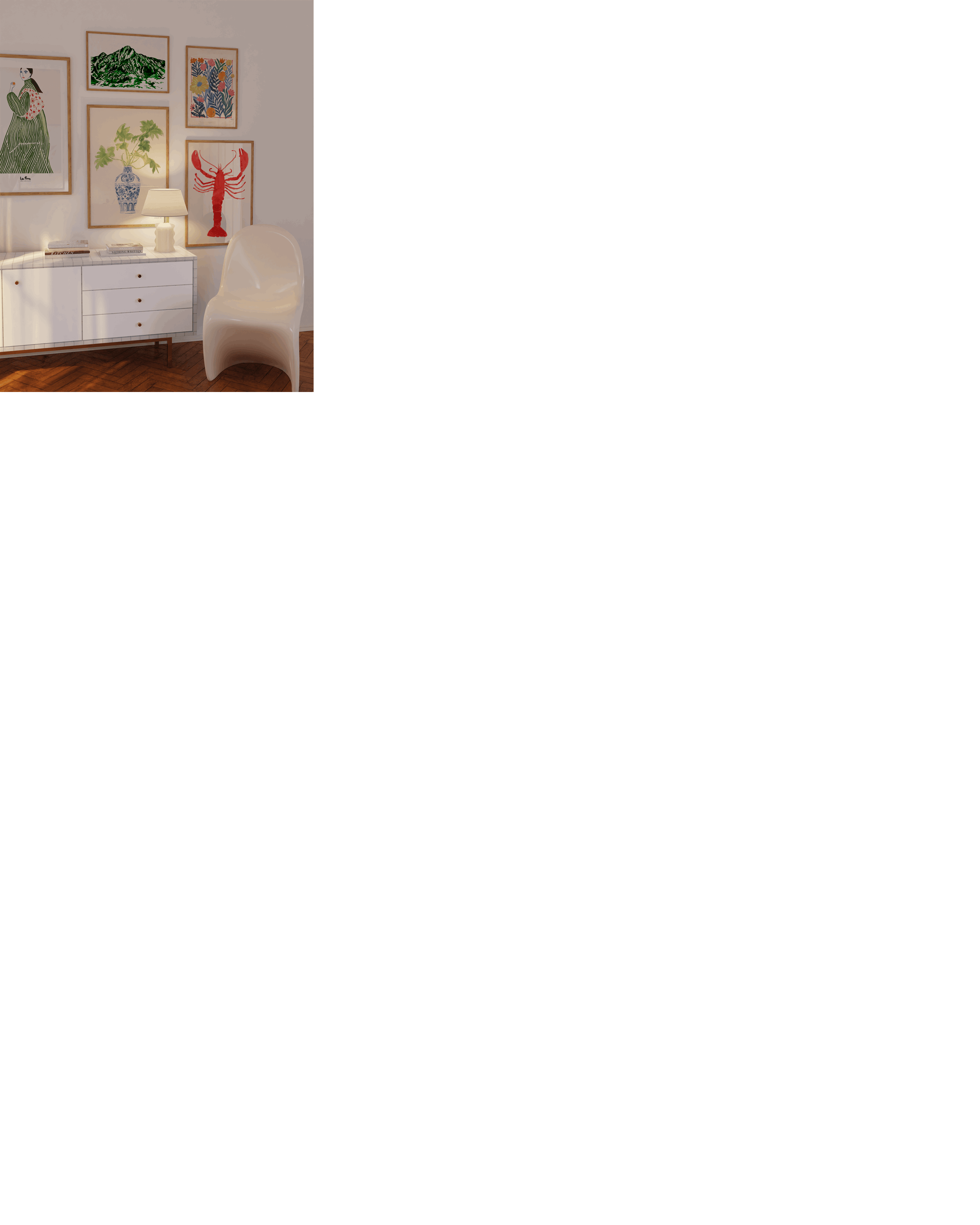 Poster Palm Chinoiserie III - Bilde 2