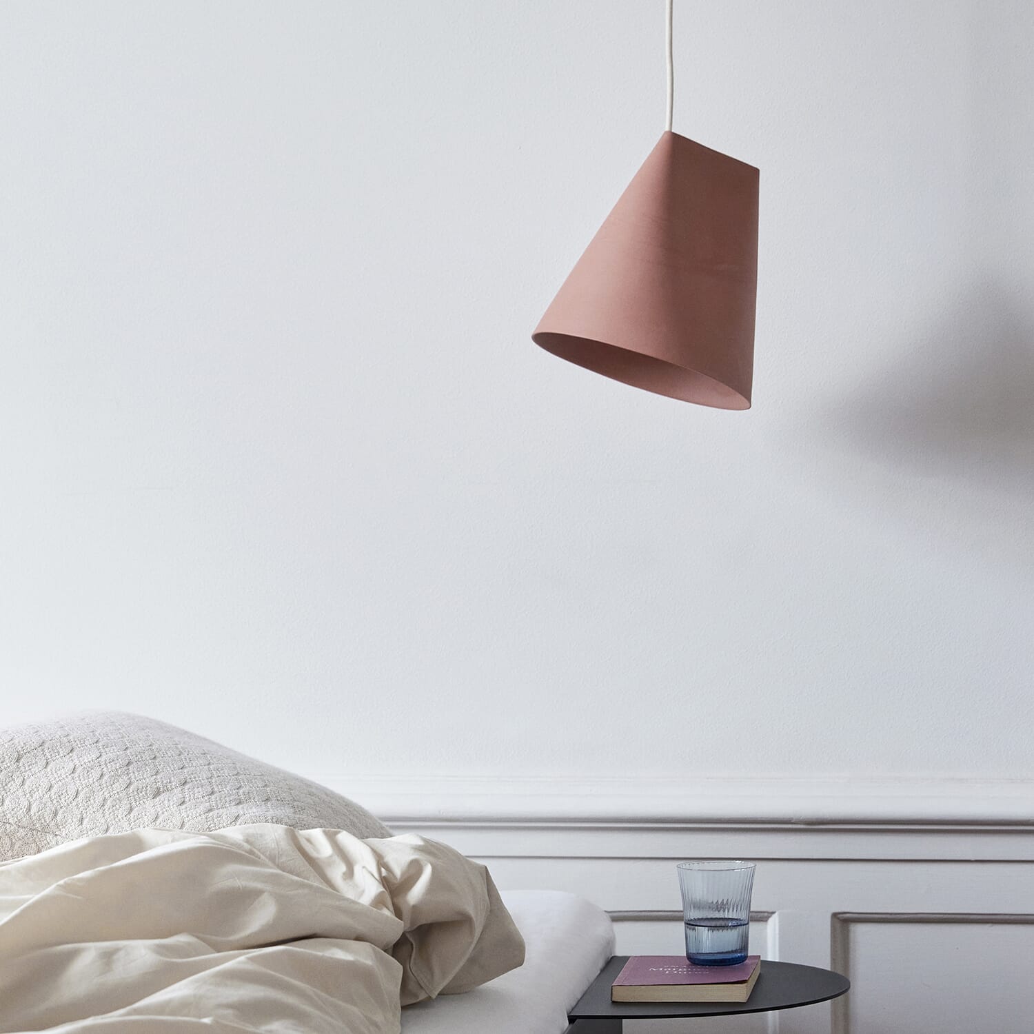 Taklampe Keramikk Wide Terracotta - Bilde 5