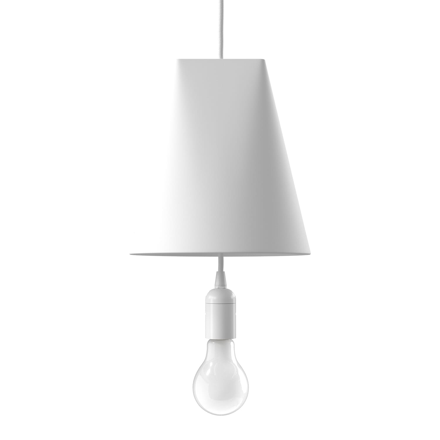 Taklampe Keramikk Wide White - Bilde 13
