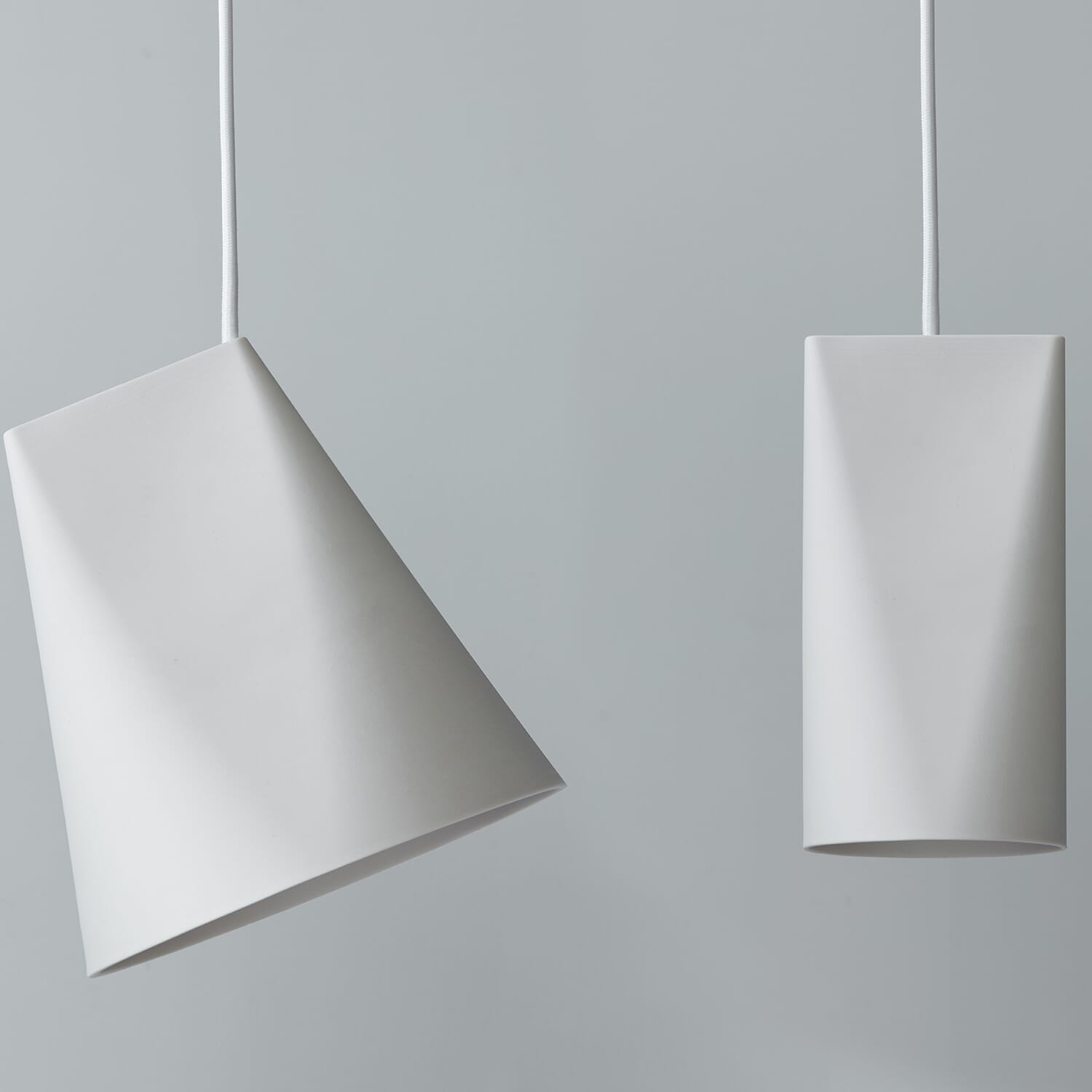 Taklampe Keramikk Narrow White - Bilde 15