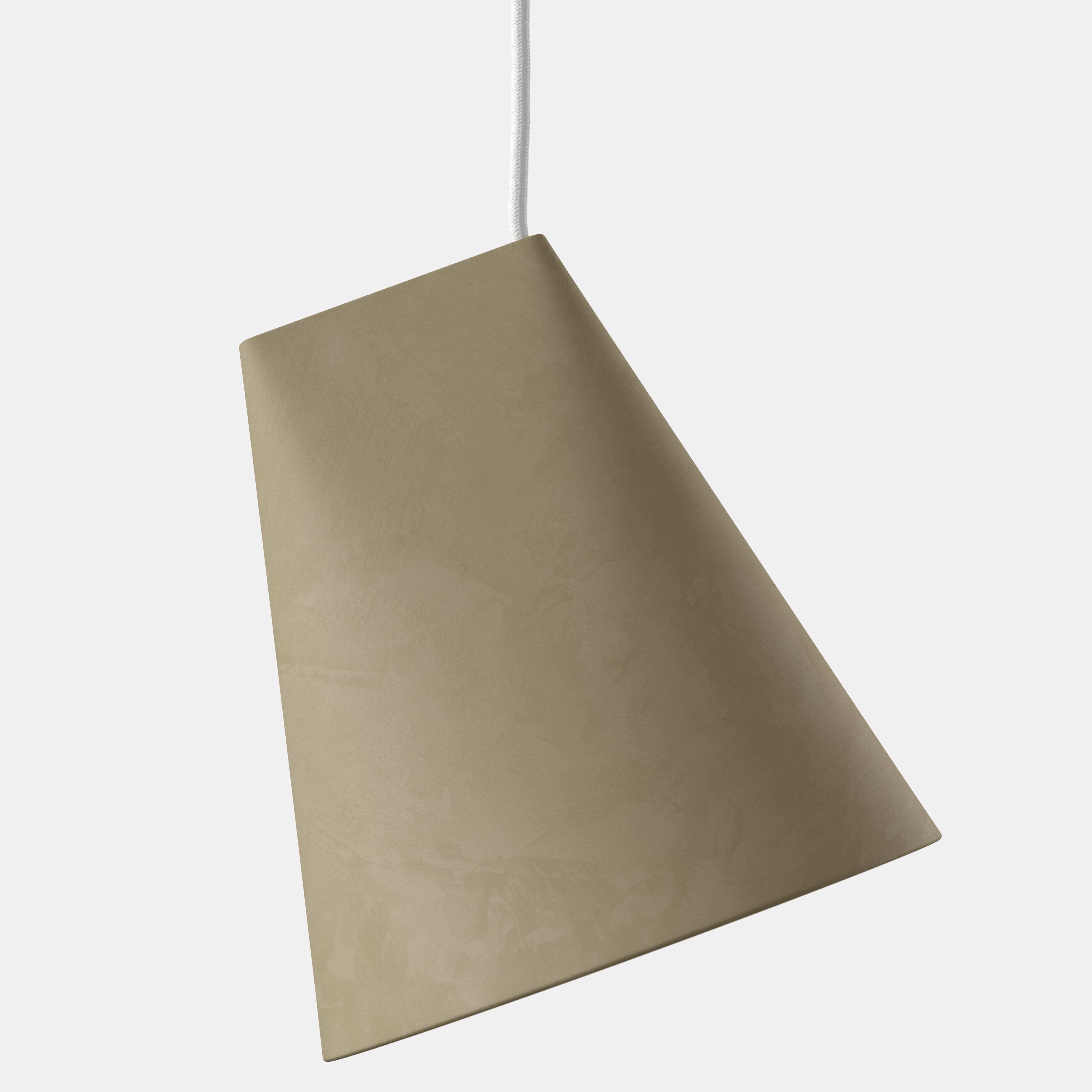 Taklampe Keramikk Wide Olive - Bilde 4