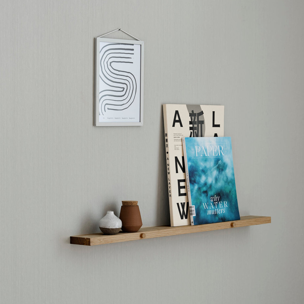 Bildelist Gallery Shelf Eik 70 cm