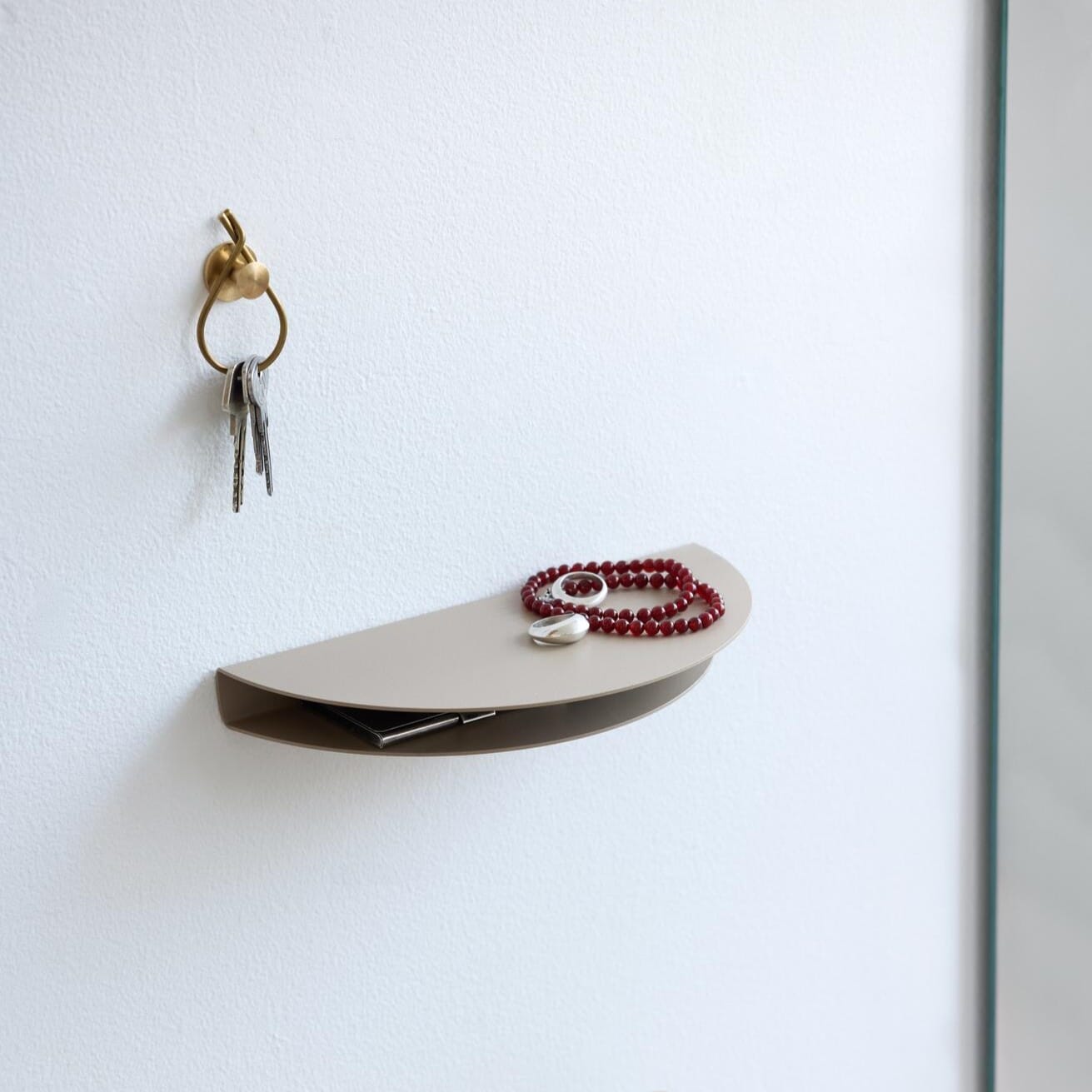 Half Moon Hylle Black - Bilde 3