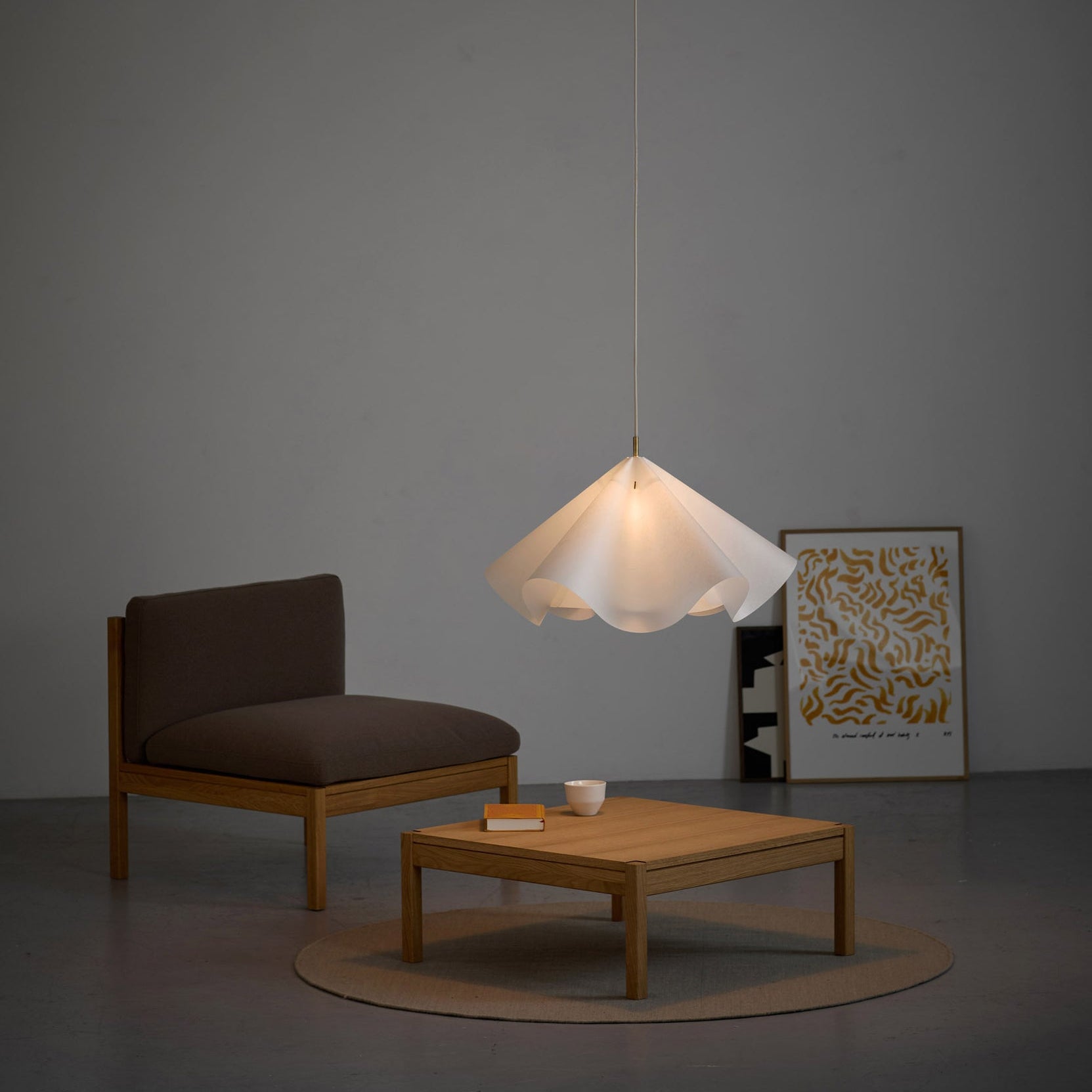 Taklampe Sinuate