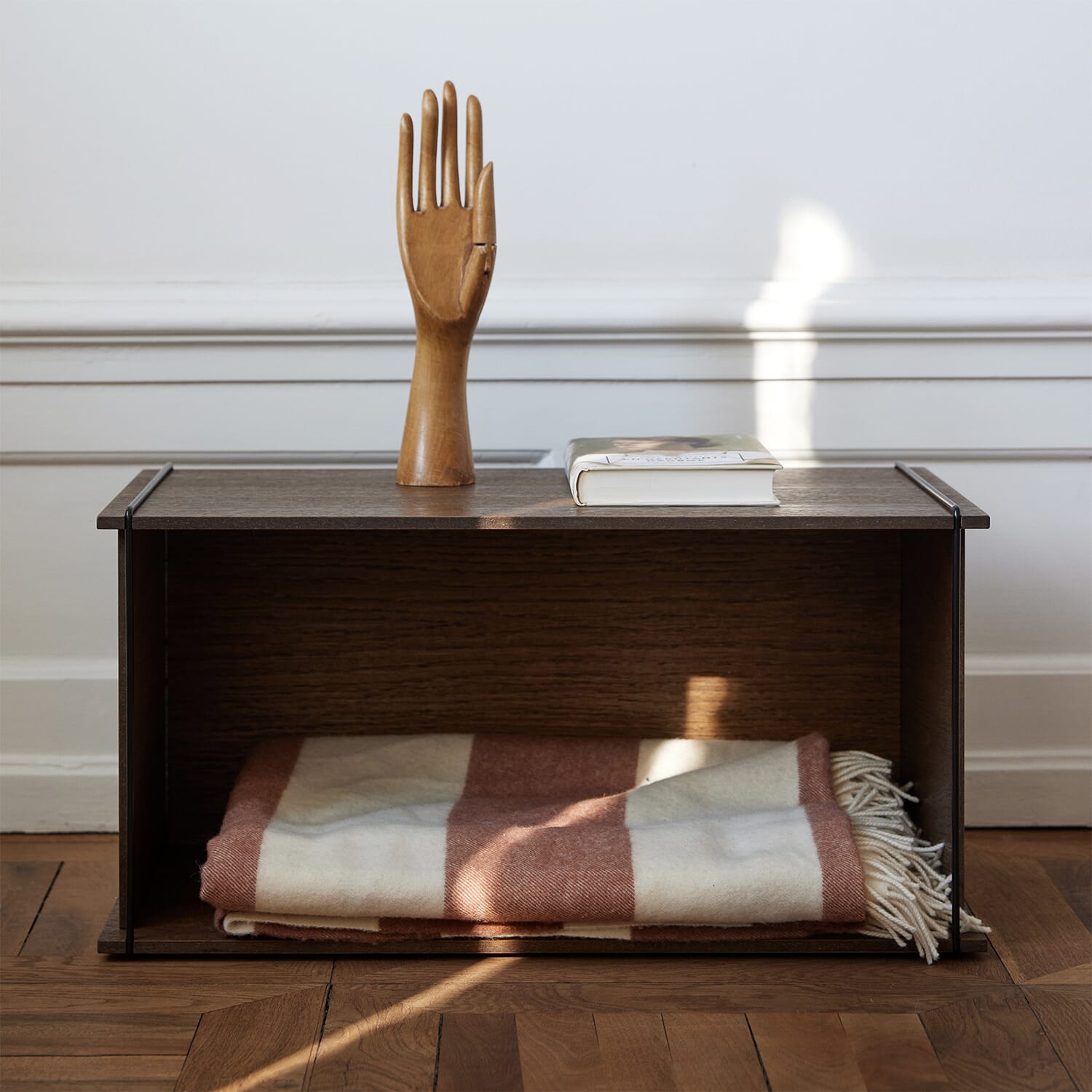 Storage Box Røkt Eik/Sort - Bilde 3