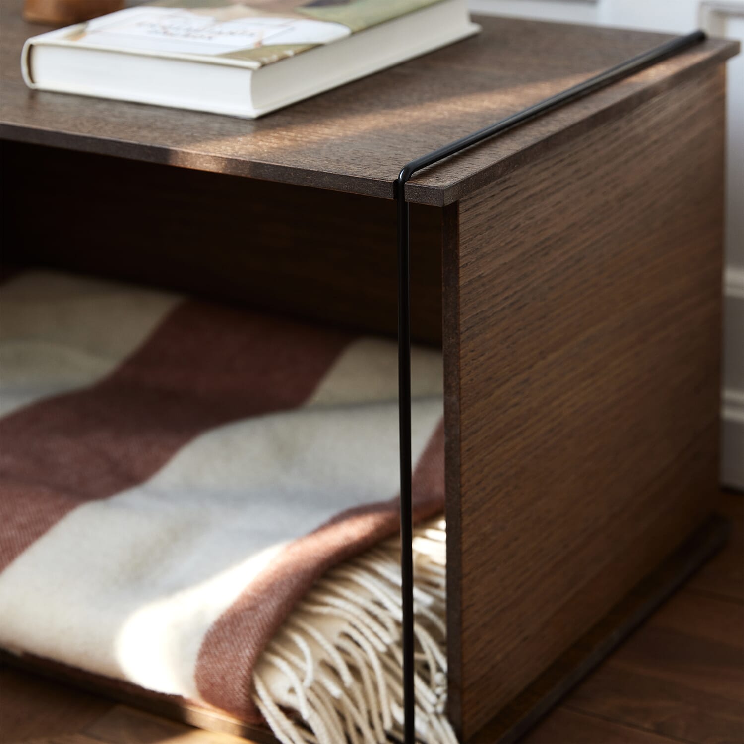 Storage Box Røkt Eik/Sort - Bilde 4