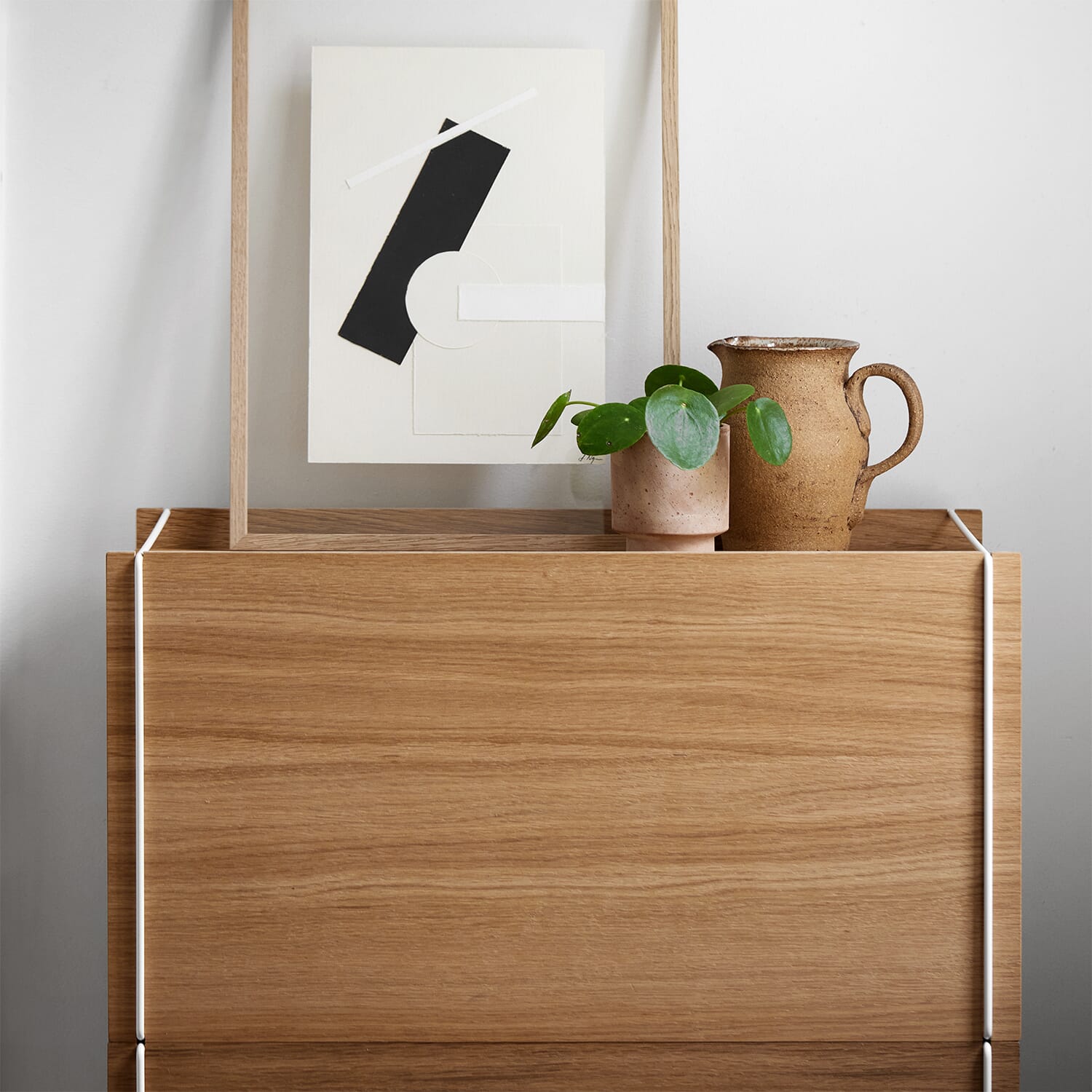 Storage Box Eik/Hvit - Bilde 8