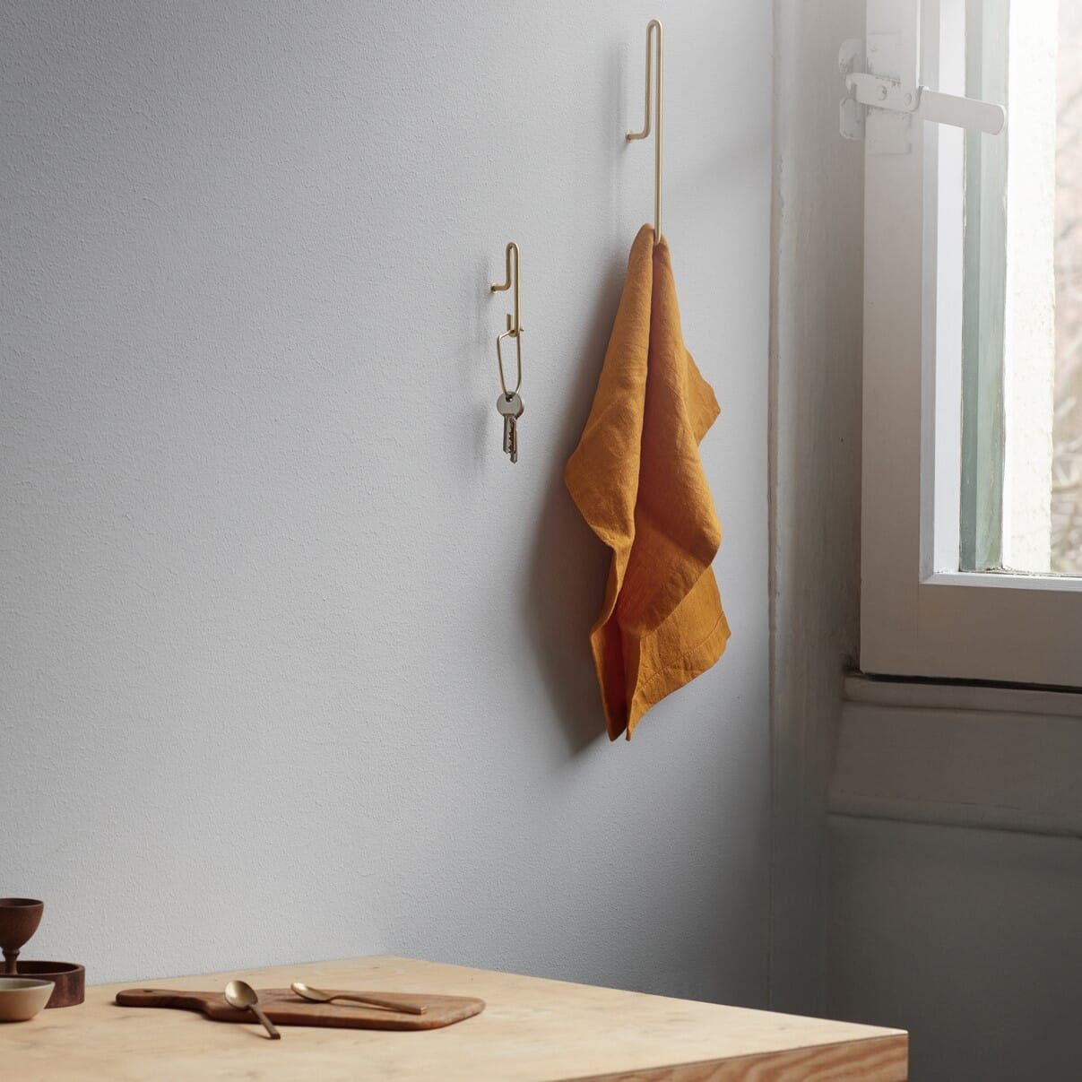 Knagg Moebe Messing (2 pk) - Bilde 5