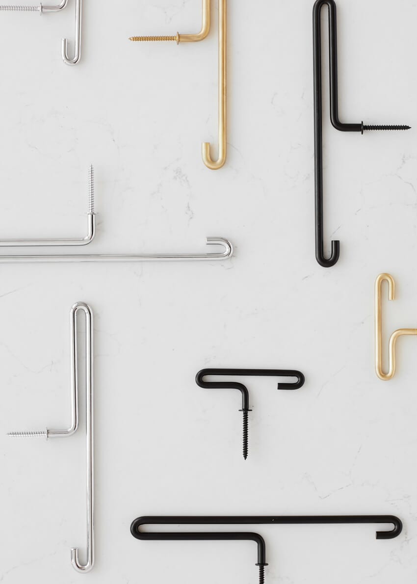 Knagg Moebe Krom (2 stk) - Bilde 4