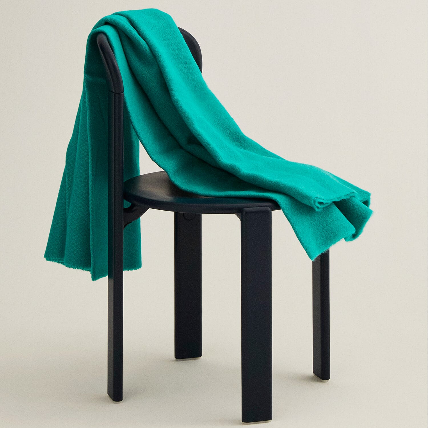 Ullpledd Mono Aqua Green - Bilde 2