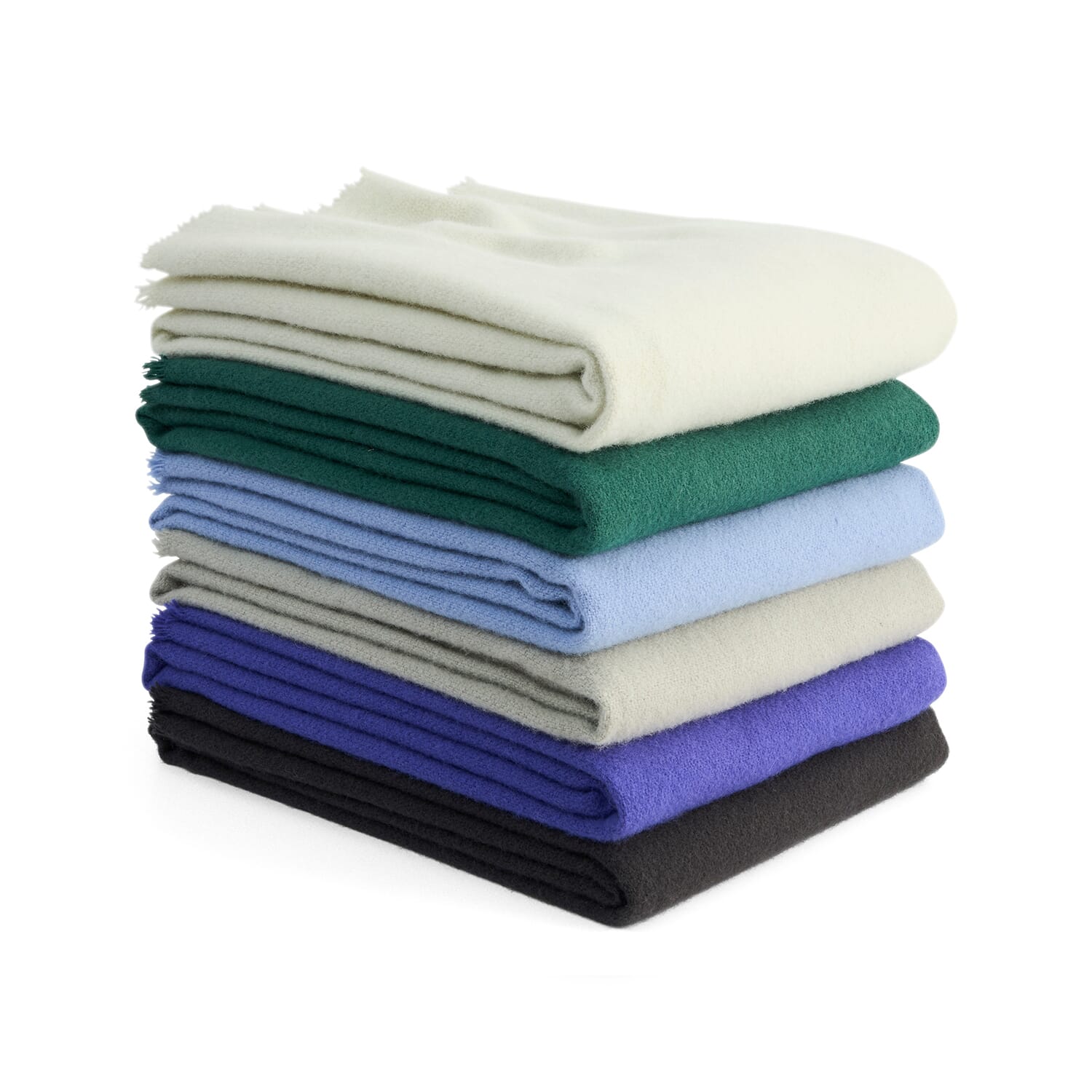 Ullpledd Mono Deep Purple 130x180cm - Bilde 3