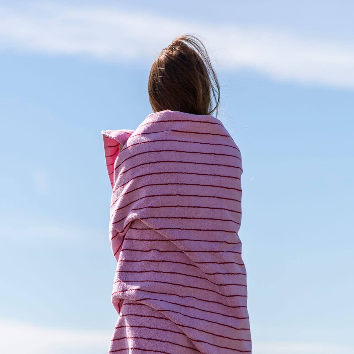 Badehåndkle XL Pink/Red 100x150 - Bilde 4