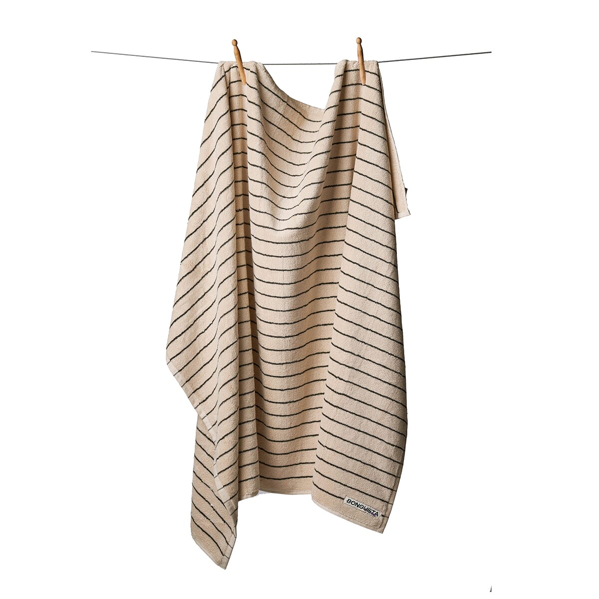 Badehåndkle XL Creme/Ink 100x150 - Bilde 5