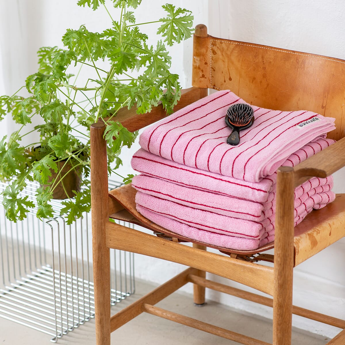 Badehåndkle XL Pink/Red 100x150 - Bilde 6