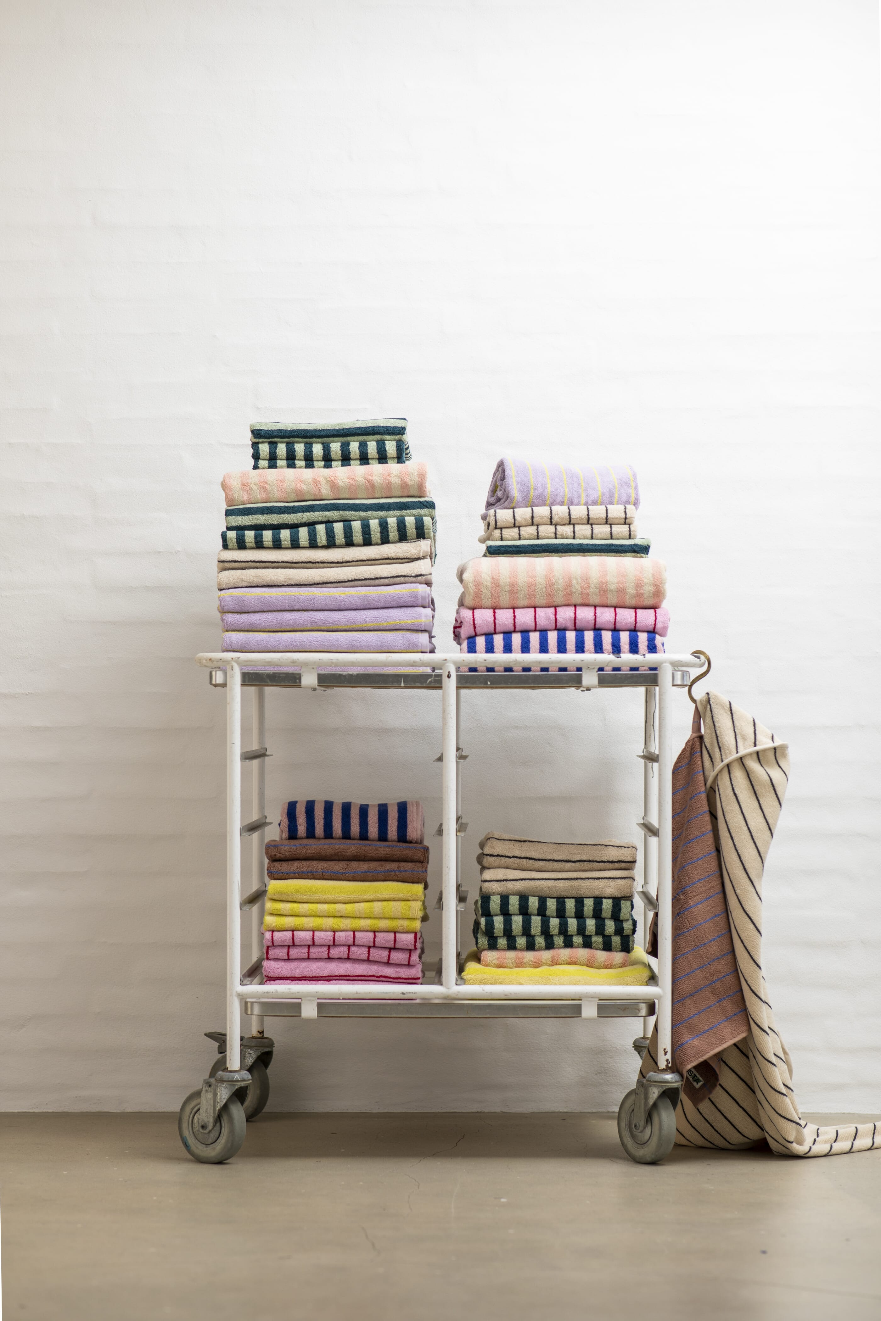 Gjestehåndkle White/Grass 50x80 - Bilde 2