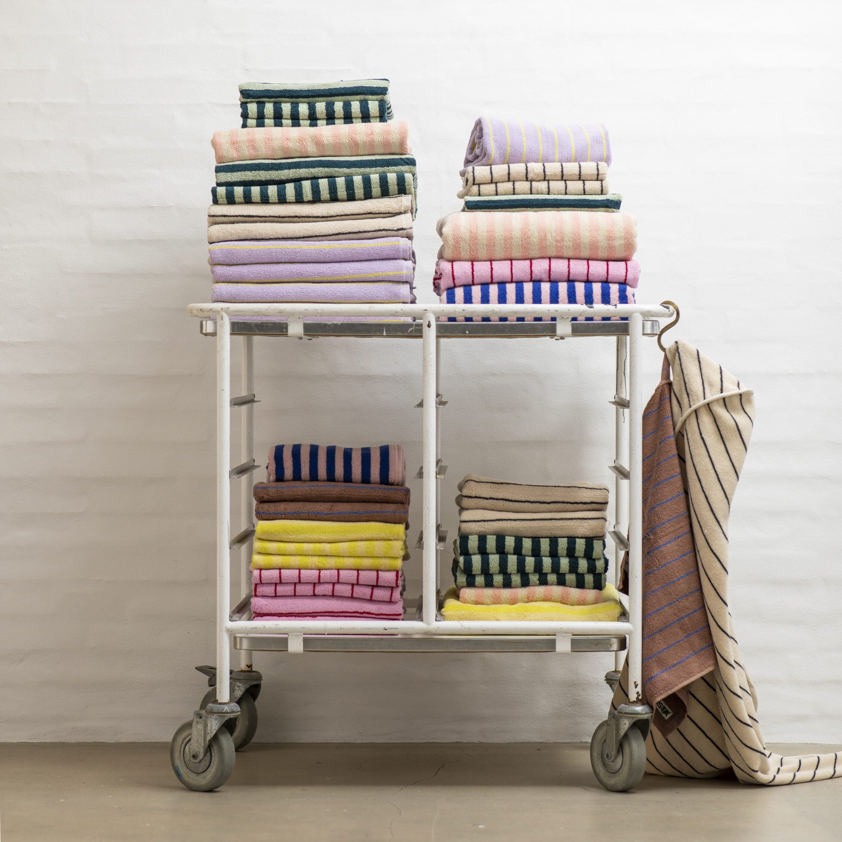 Gjestehåndkle White/Grass 50x80 - Bilde 2