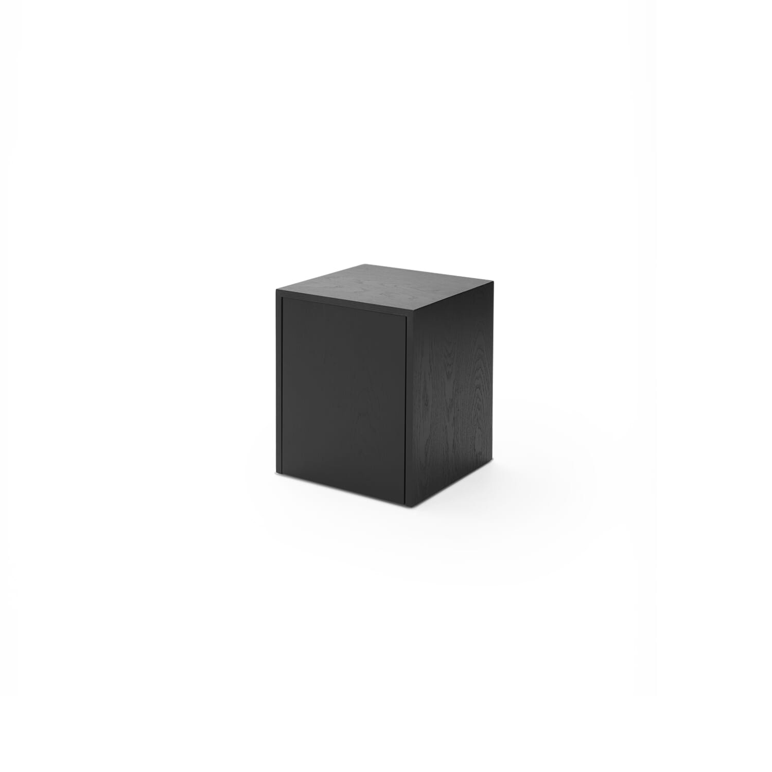 Mass Sidebord m/Skuff Svart Eik - Bilde 6