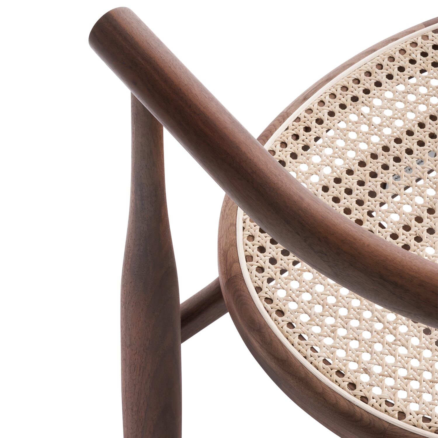 Bukowski Spisestol Valnøtt Rattan - Bilde 5