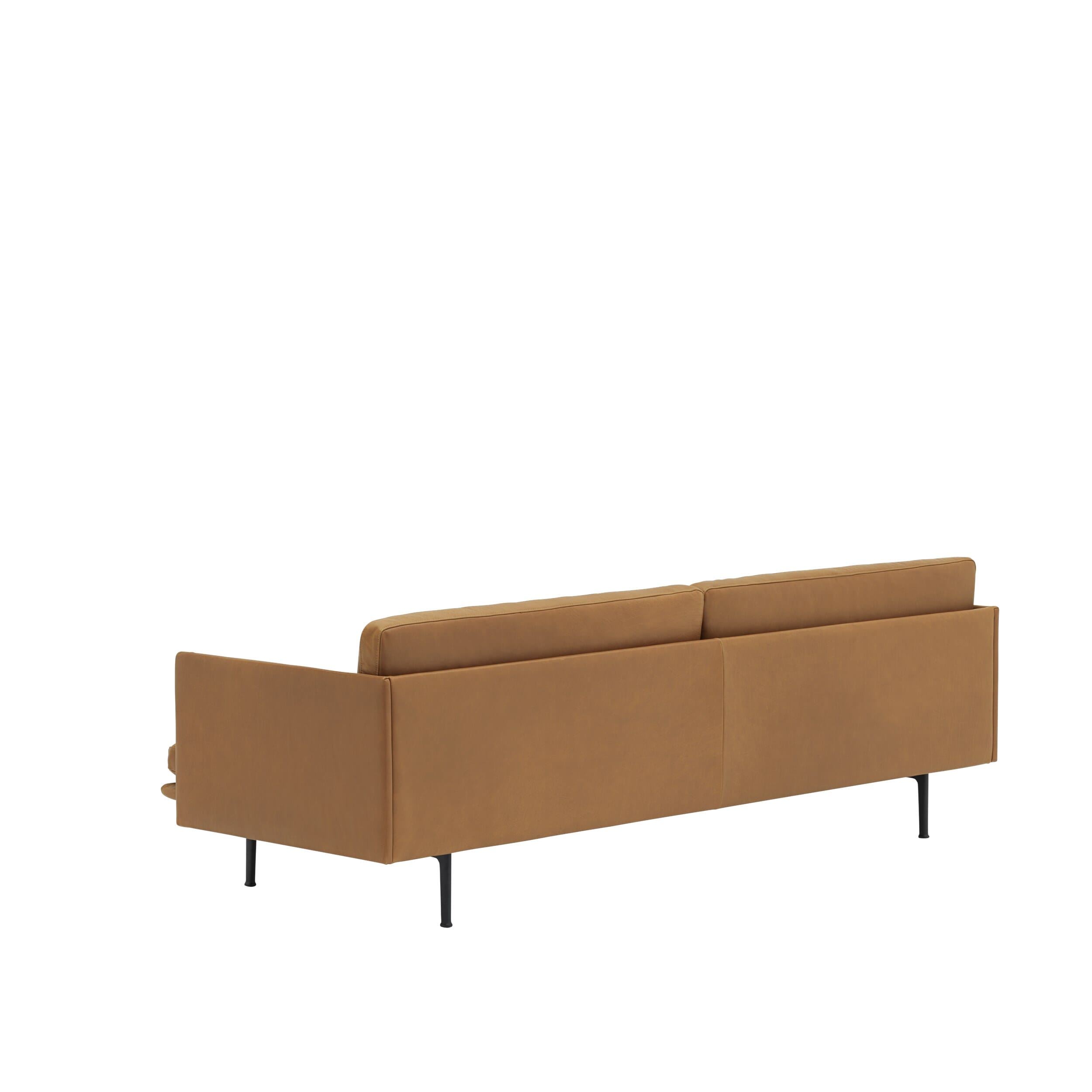 Outline Sofa 3 seter Skinn/Svart base - Bilde 9