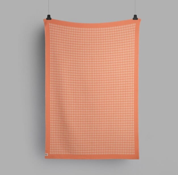 Ullpledd Palette Coral - Bilde 3