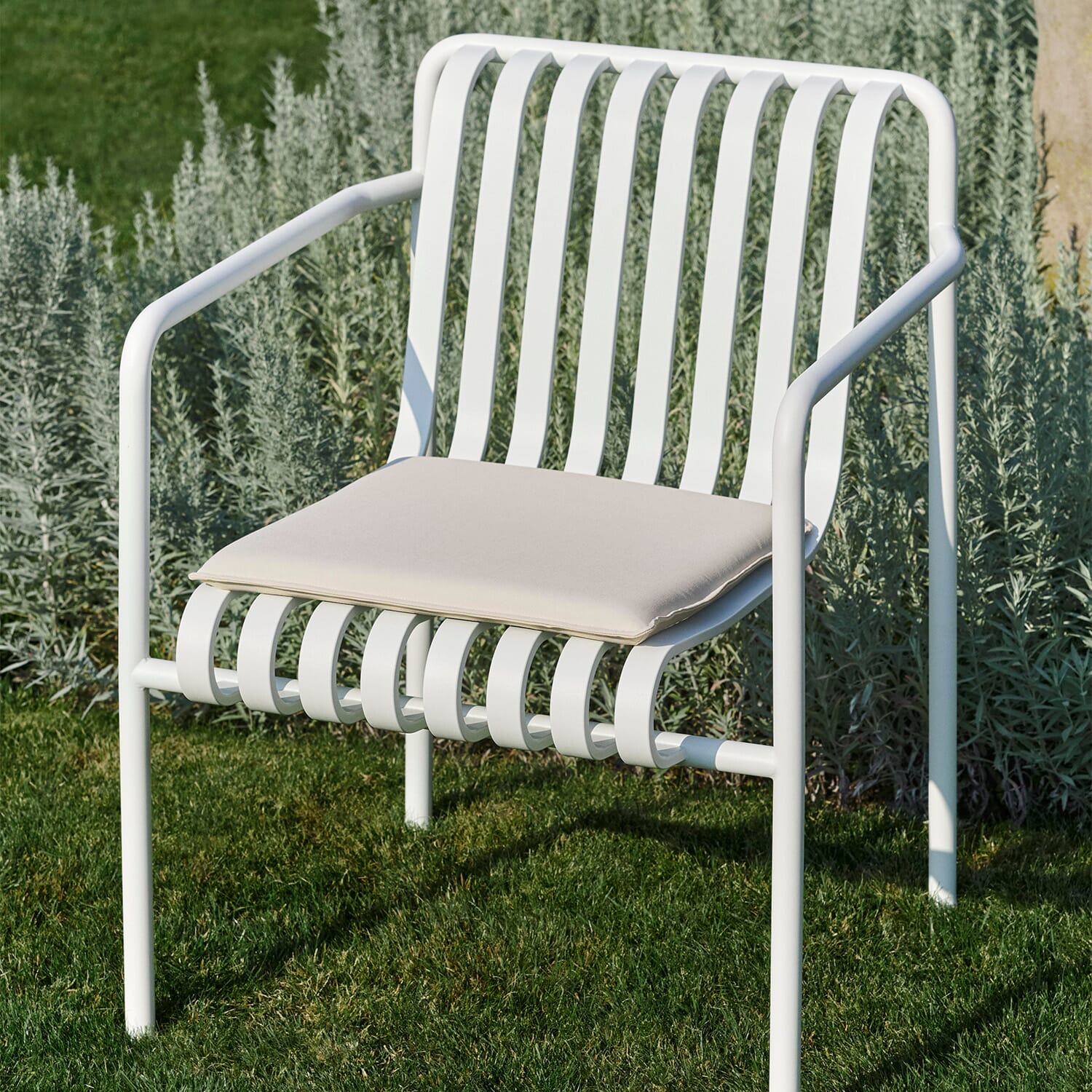 Palissade Dining Armchair Cream White - Bilde 3